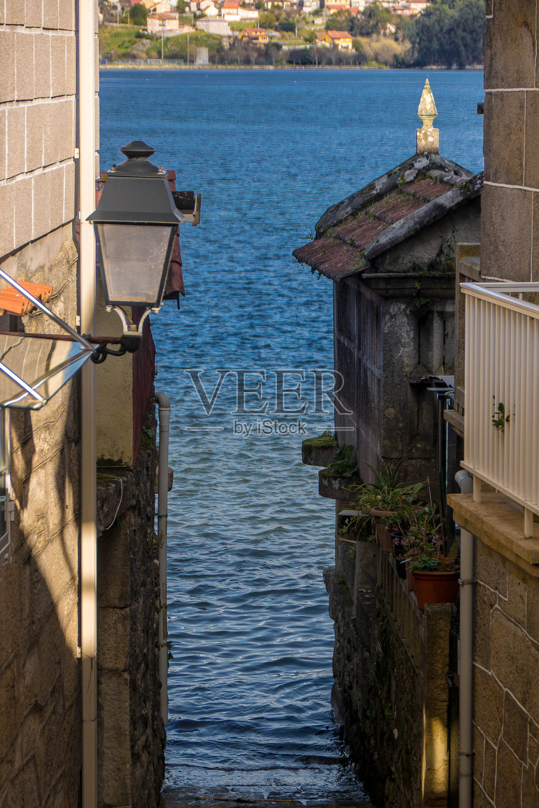 兰加斯·拜萨斯的历史悠久的渔村孔巴罗照片摄影图片