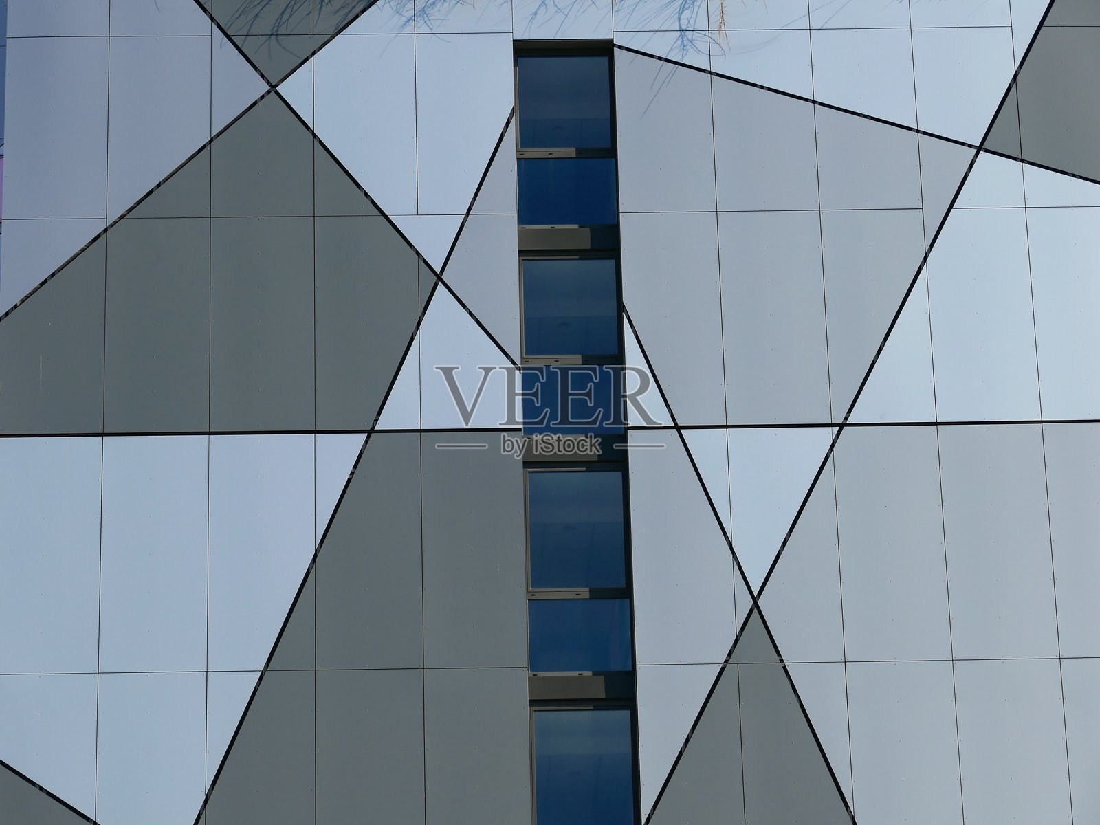 格勒诺布尔，伊泽尔省，半岛区，建筑外立面照片摄影图片