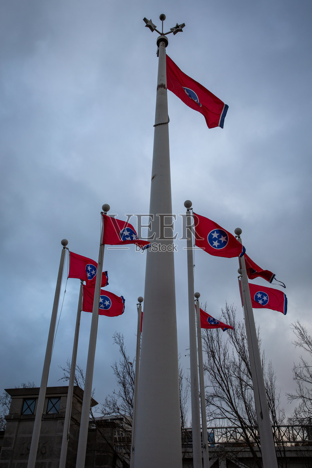 田纳西州州旗照片摄影图片