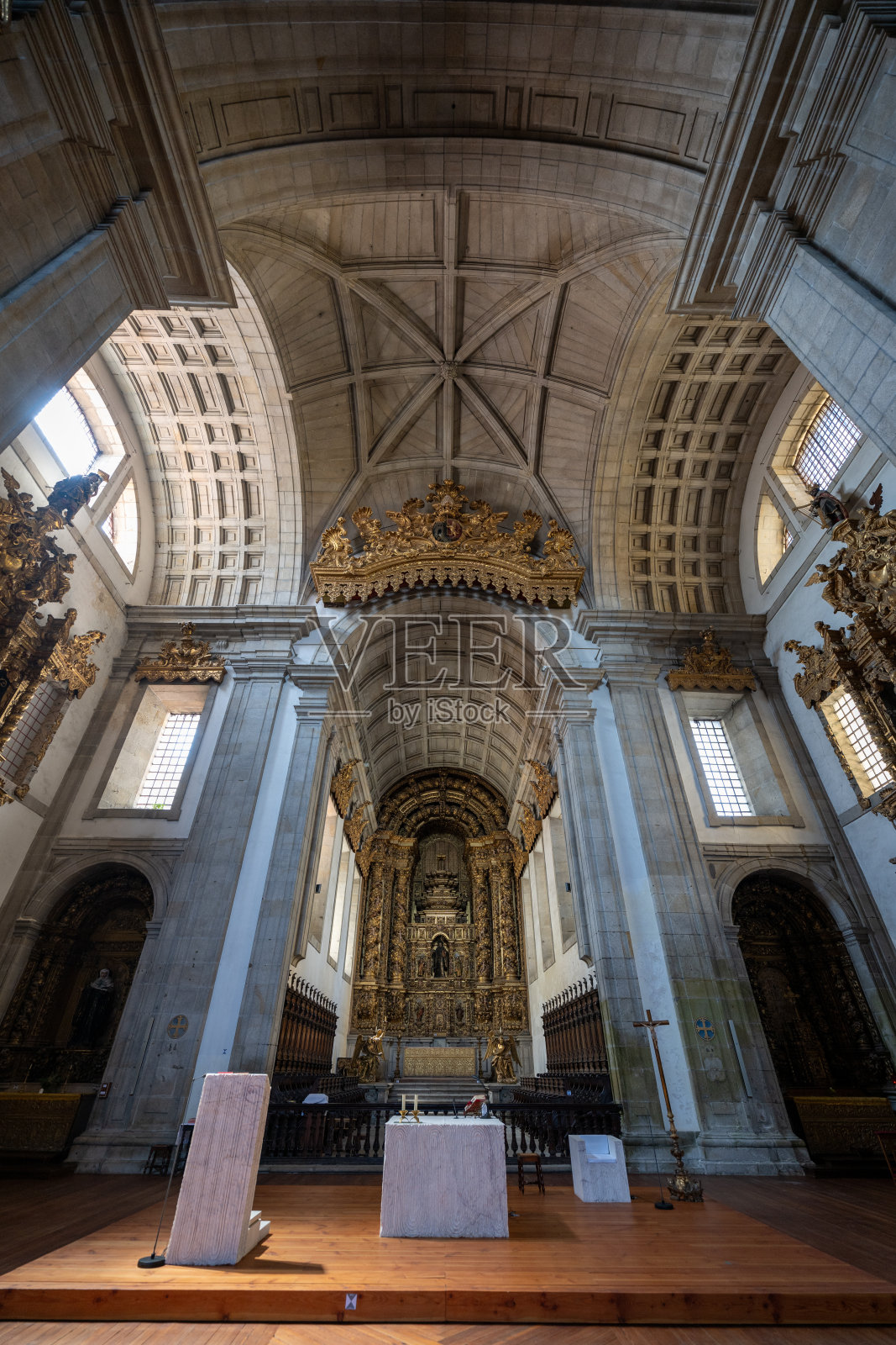 维多利亚圣本笃修道院 - 葡萄牙波尔图照片摄影图片