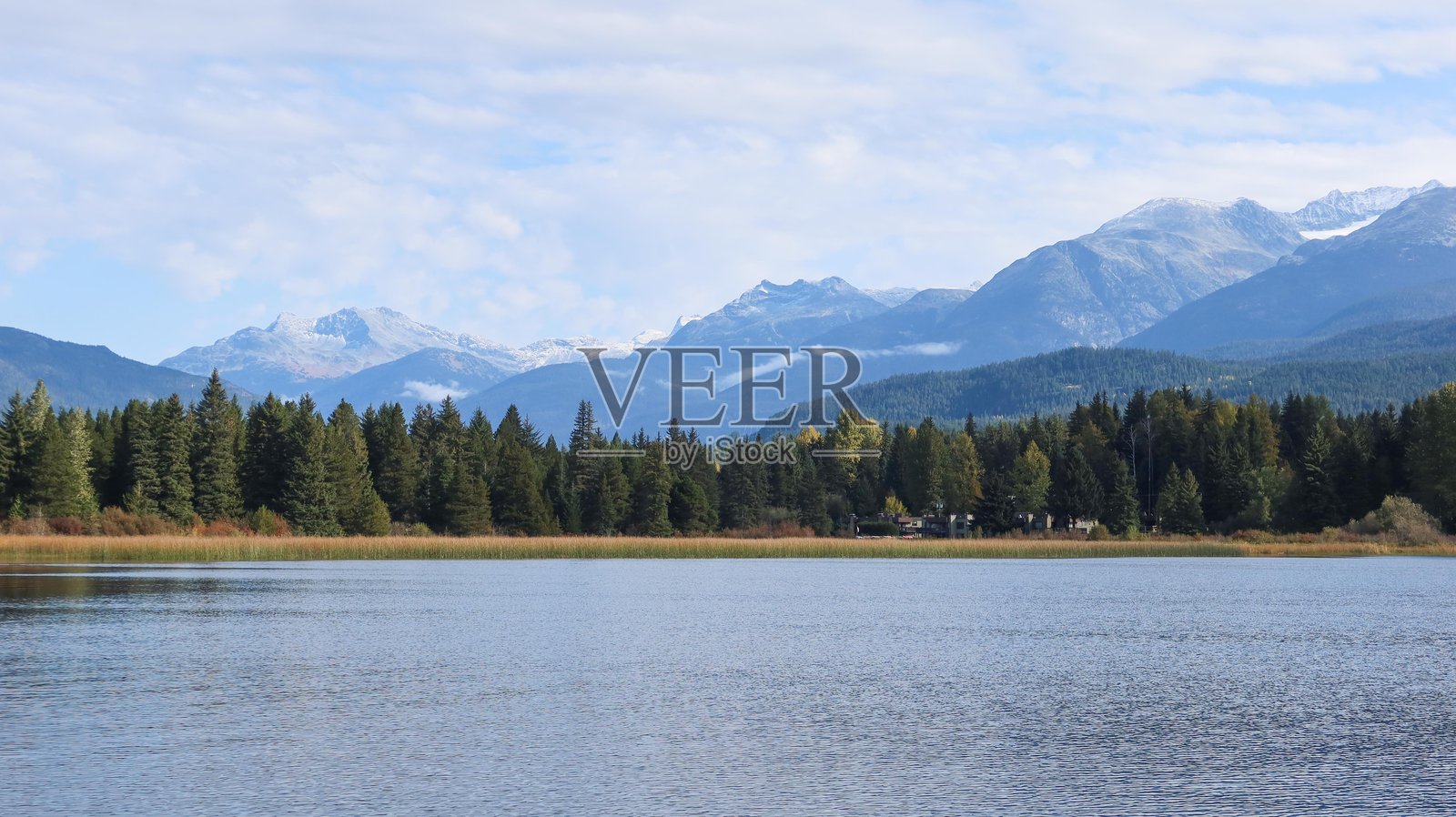 加拿大不列颠哥伦比亚省惠斯勒彩虹公园照片摄影图片