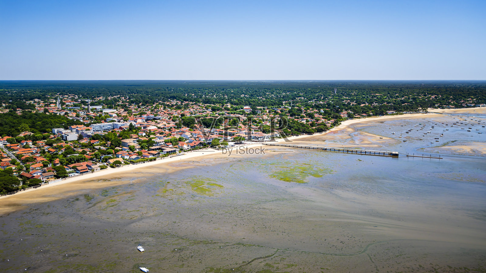 法国阿卡雄湾安德诺斯附近照片摄影图片