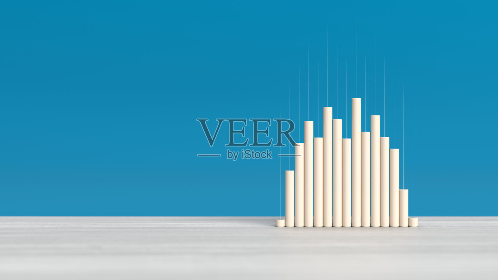 抽象商业图表。增长、进步、财务增长和上升趋势照片摄影图片