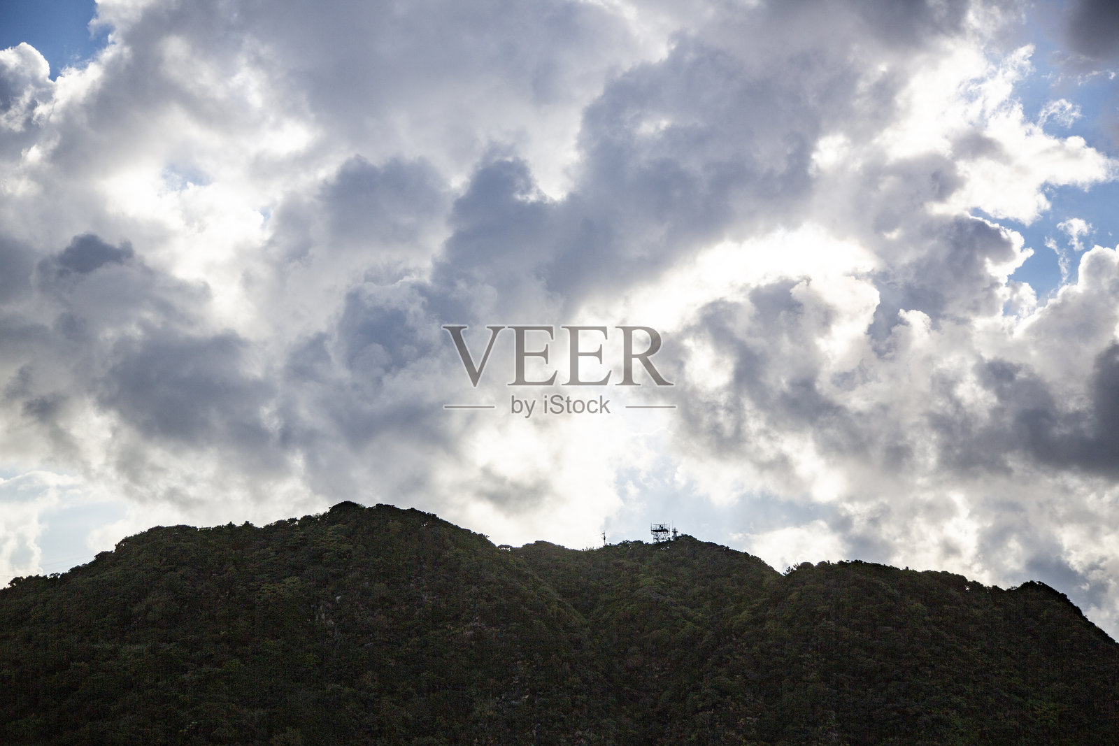 创意 天见岛 日本 自然 夏日 云彩照片摄影图片