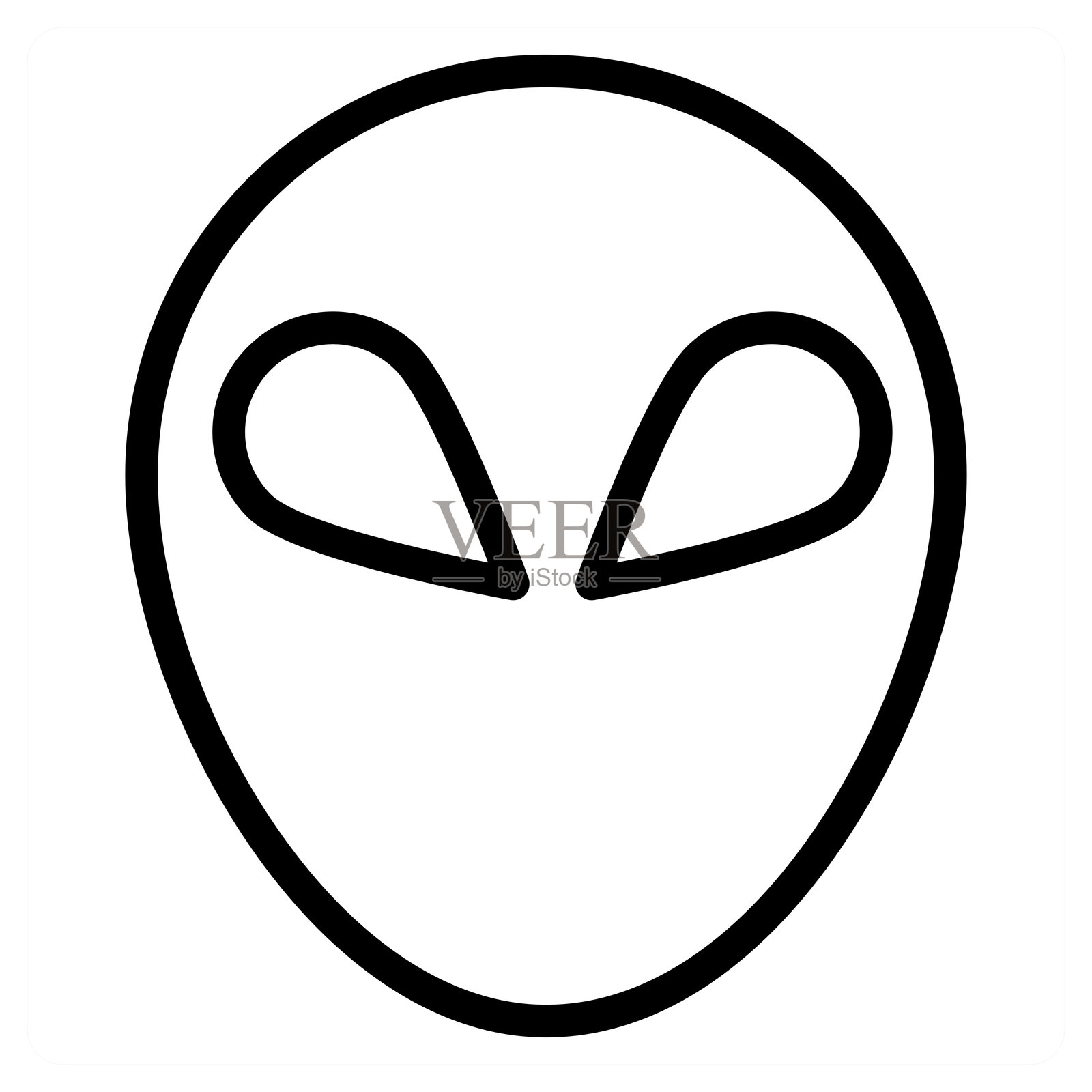 外星人插画图片素材