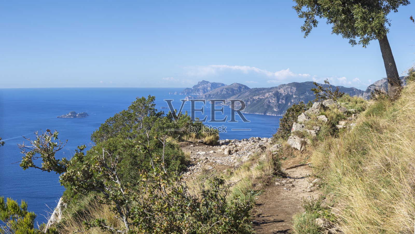 众神之路 - 阿马尔菲海岸徒步路线 - 众神之路照片摄影图片