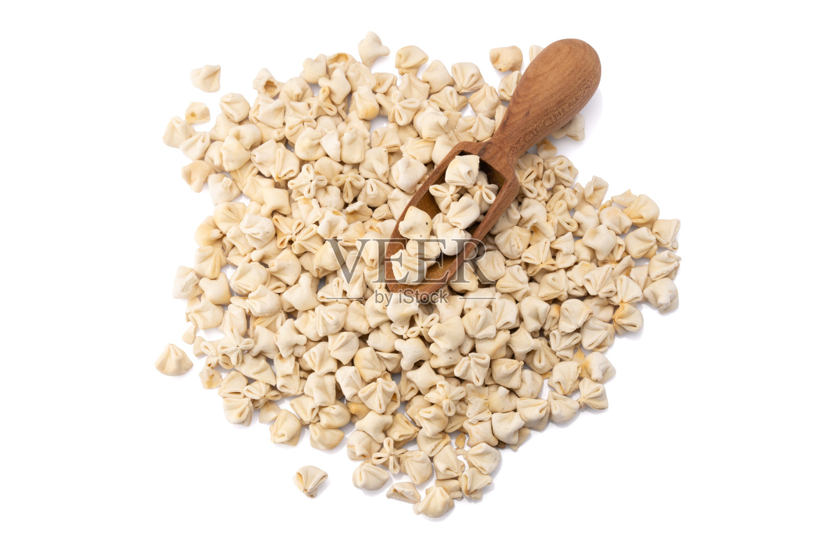 土耳其传统饺子曼提。用手工面团和肉末制成的传统菜肴。照片摄影图片