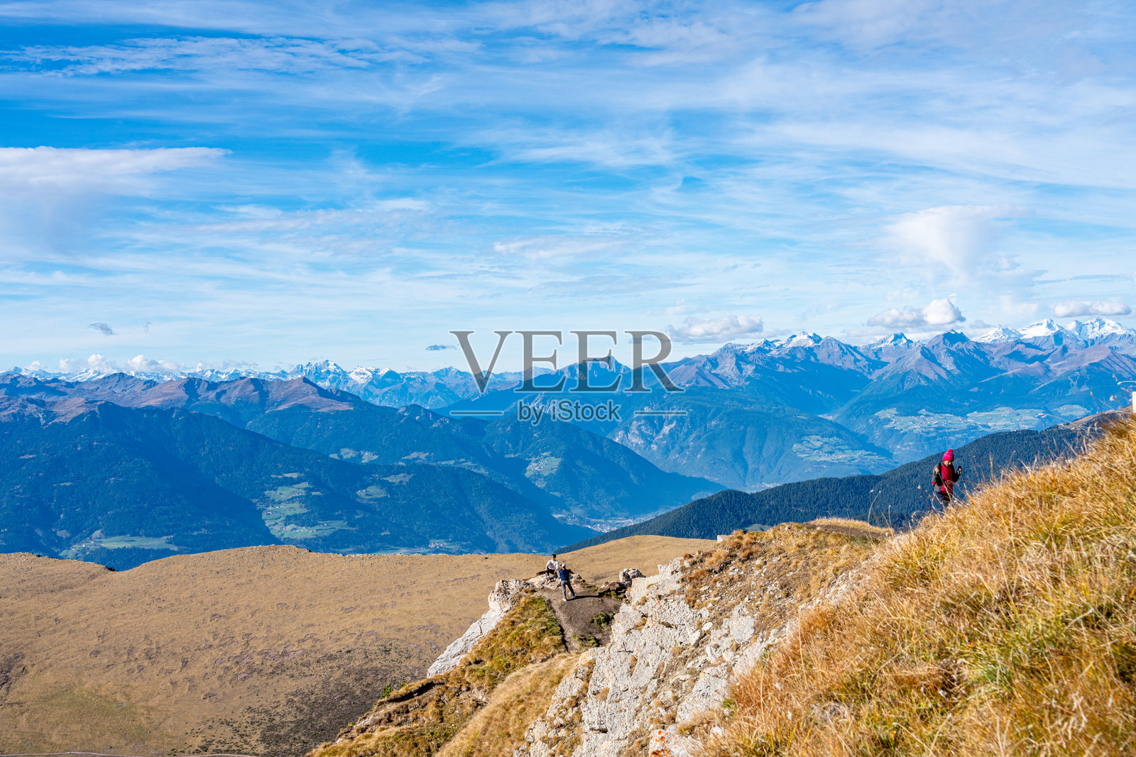 意大利南蒂罗尔省塞切达山脊照片摄影图片