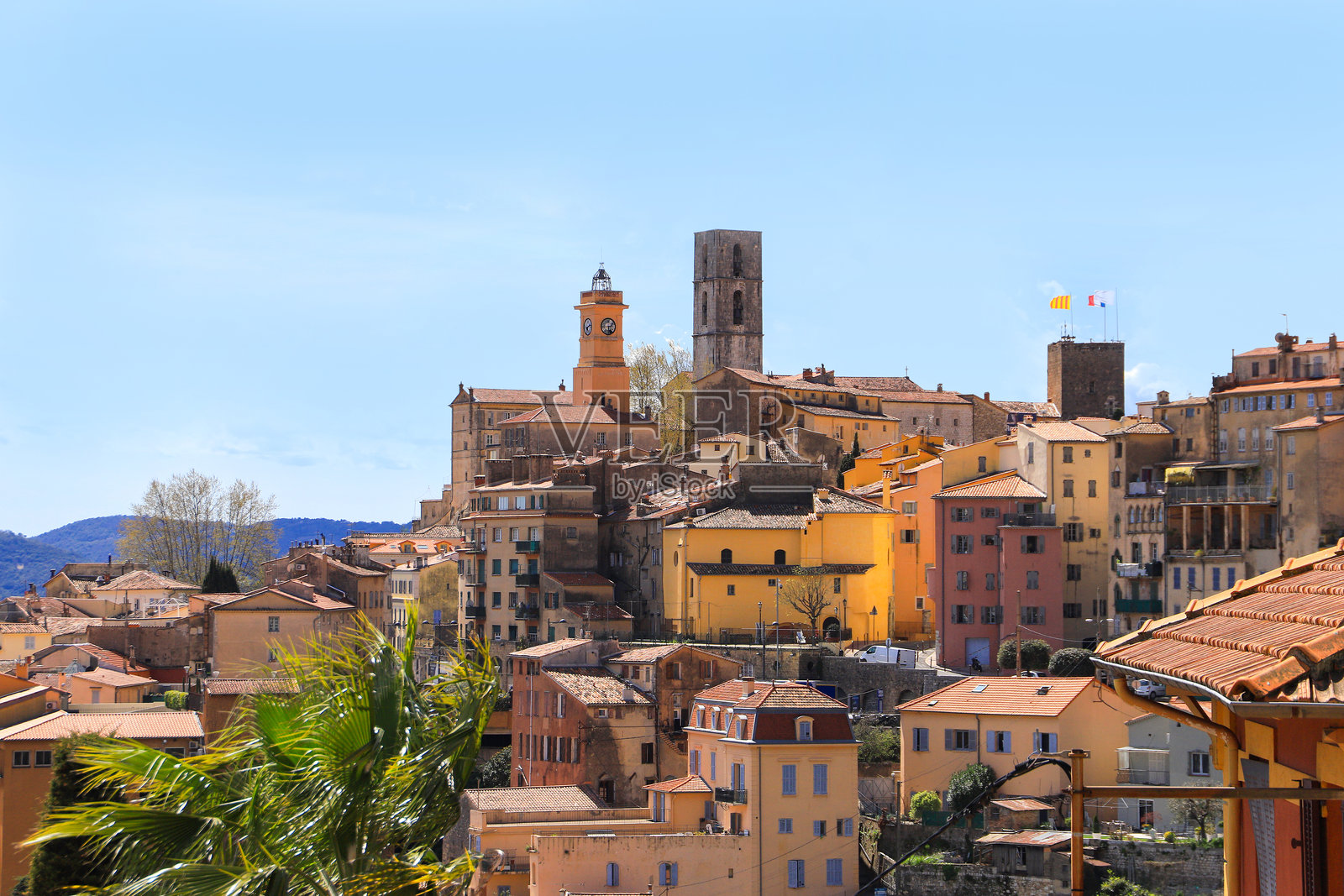 法国蔚蓝海岸格拉斯（香水之城）景观照片摄影图片