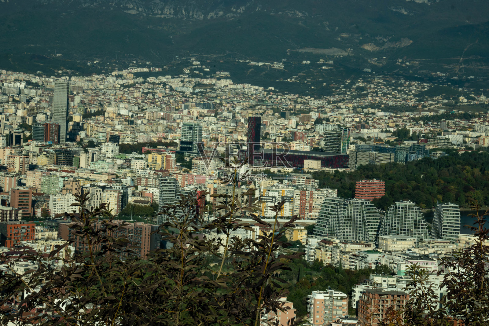 地拉那市照片摄影图片