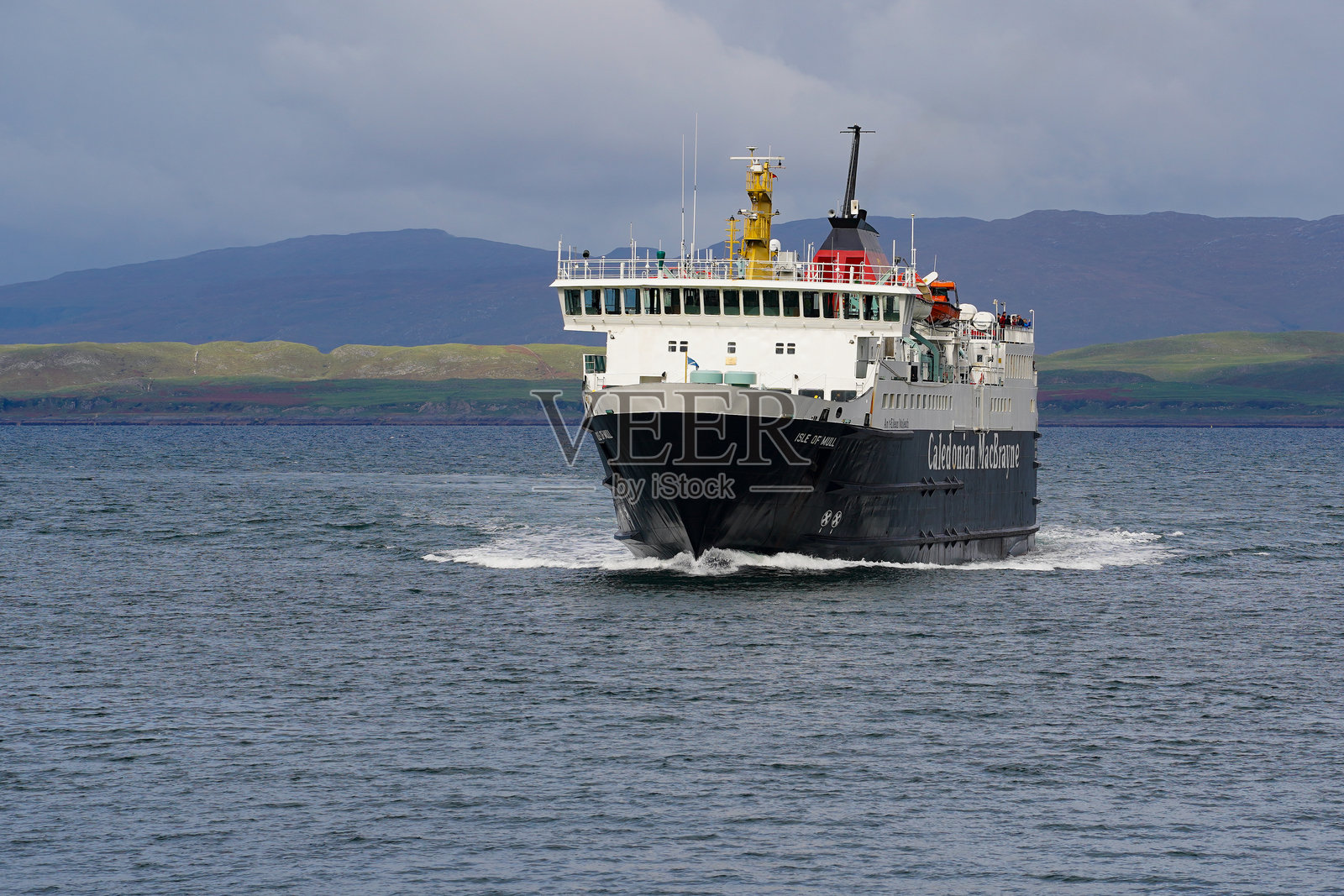 苏格兰轮渡公司“马尔岛号”在奥本湾照片摄影图片