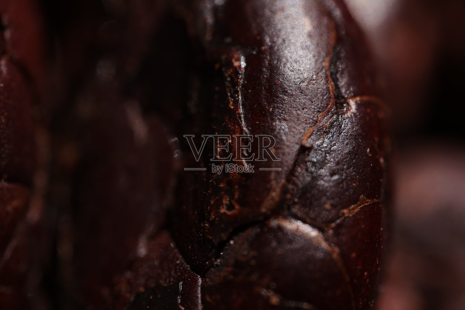 可可纹理特写，棕色可可豆纹理背景的近景，背景可可照片摄影图片