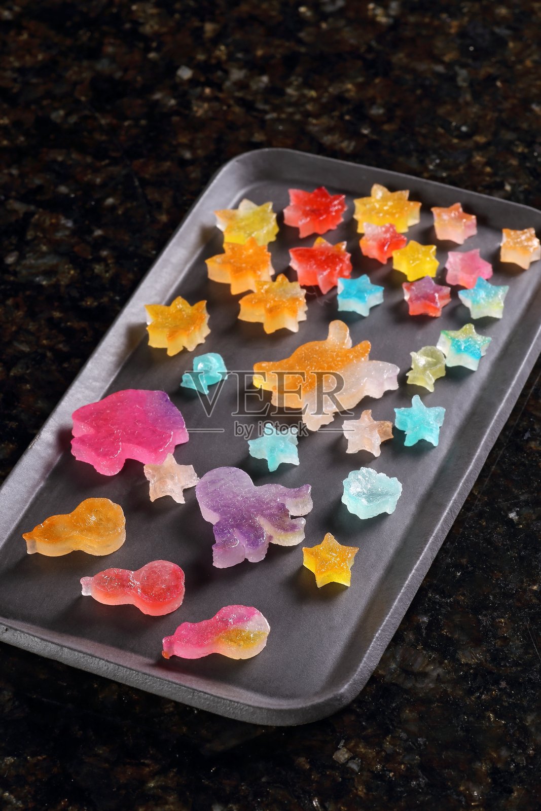 琥珀糖照片摄影图片