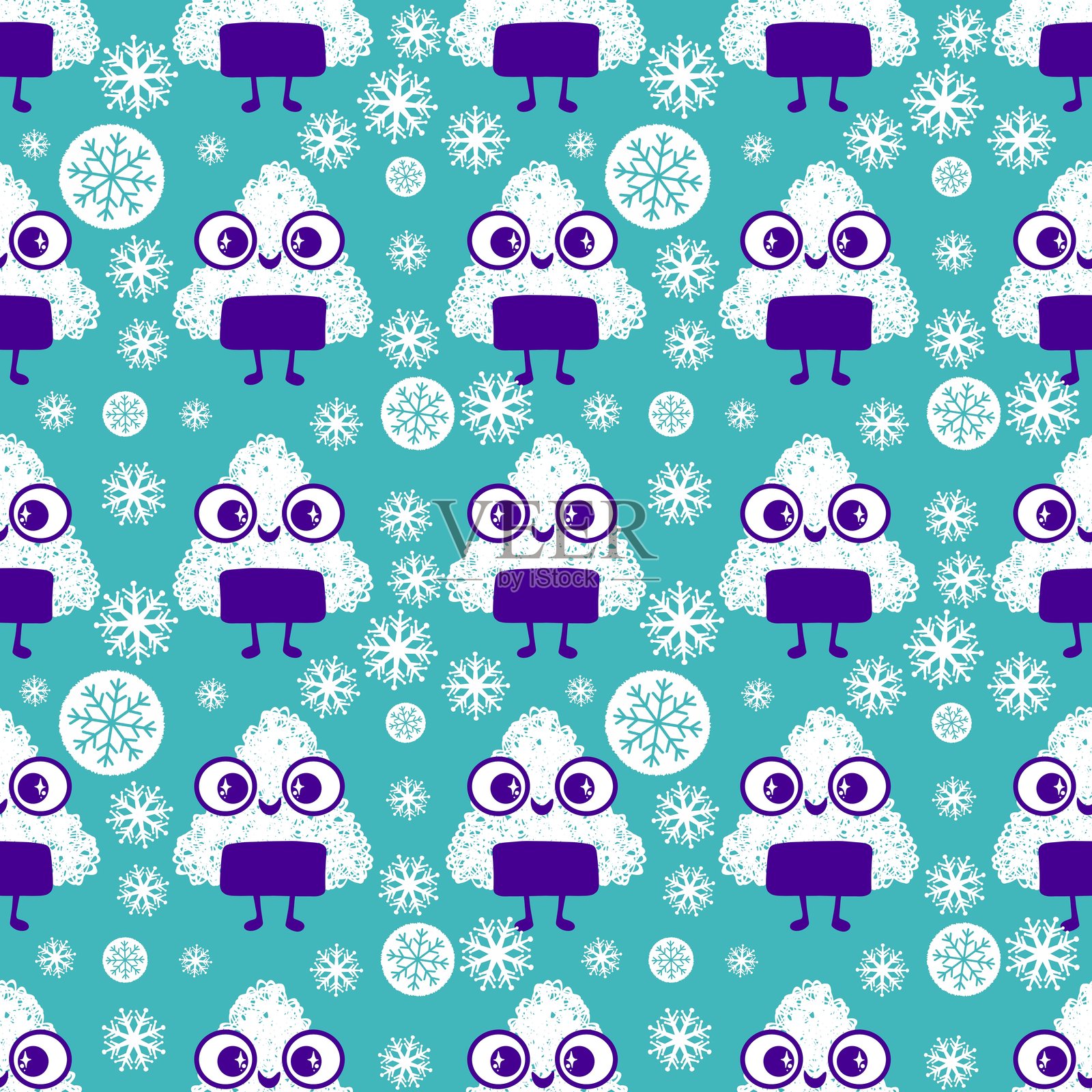 亚洲食物饭团无缝图案，适用于面料、包装纸和夏季纺织品插画图片素材