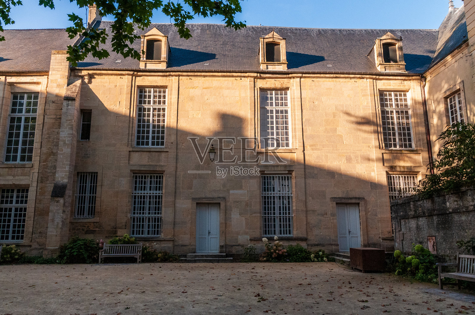 法国巴约市中心照片摄影图片