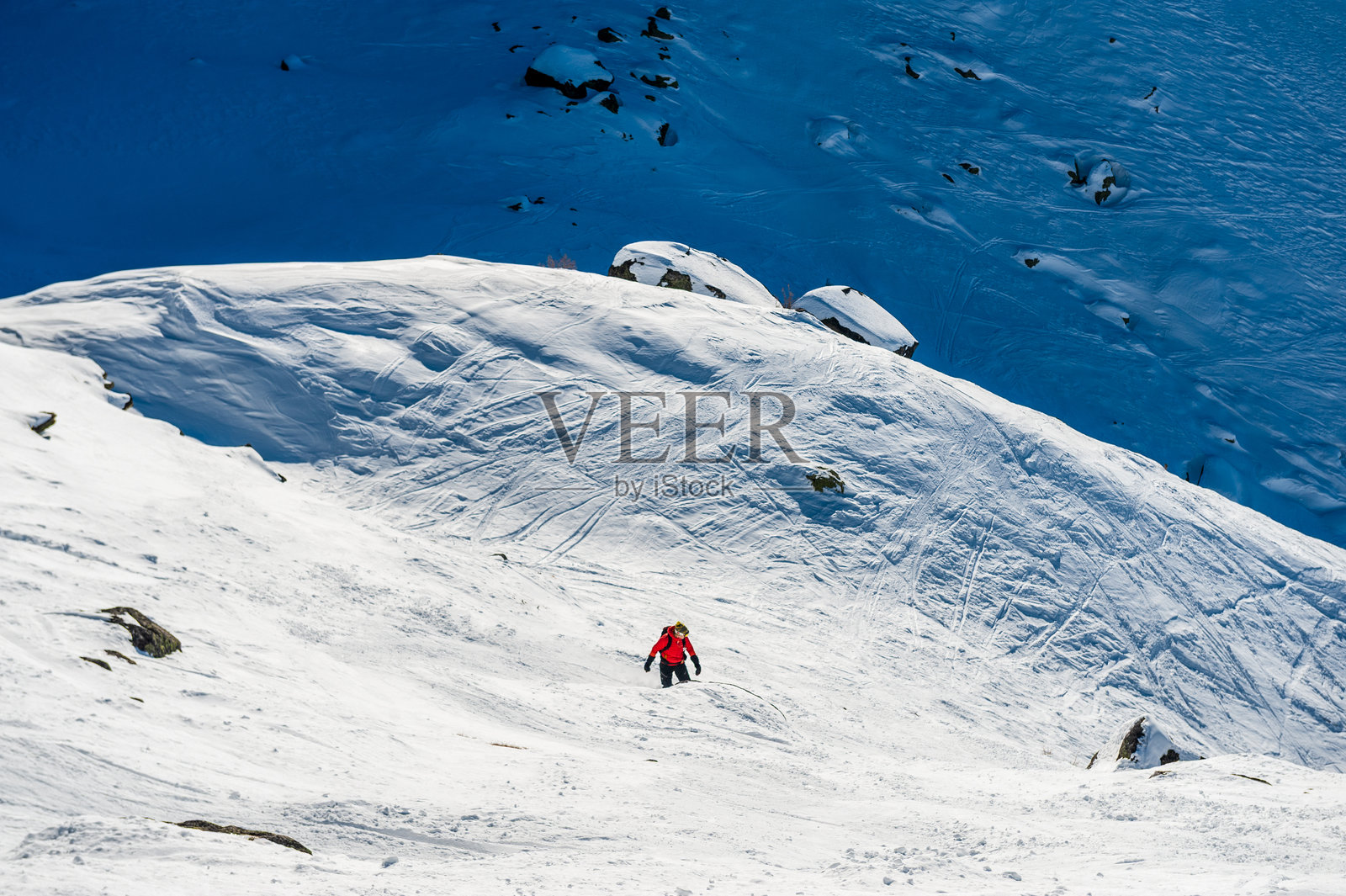 勃朗峰霞慕尼的冬季印象照片摄影图片