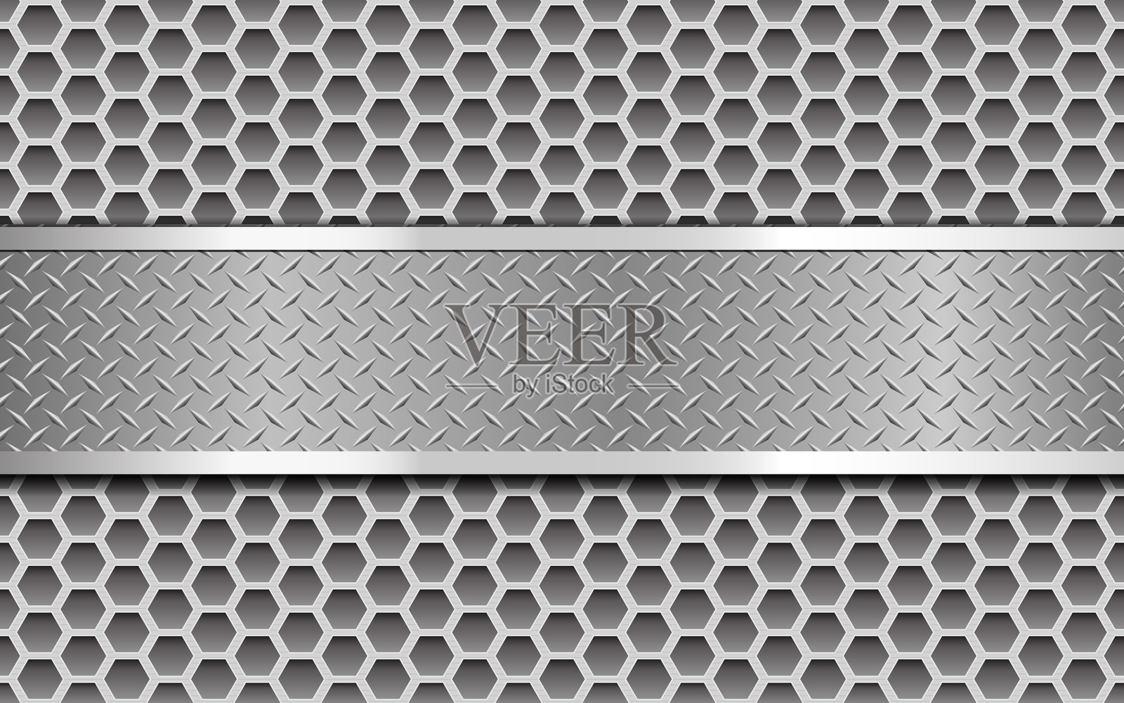 金属板背景插画图片素材