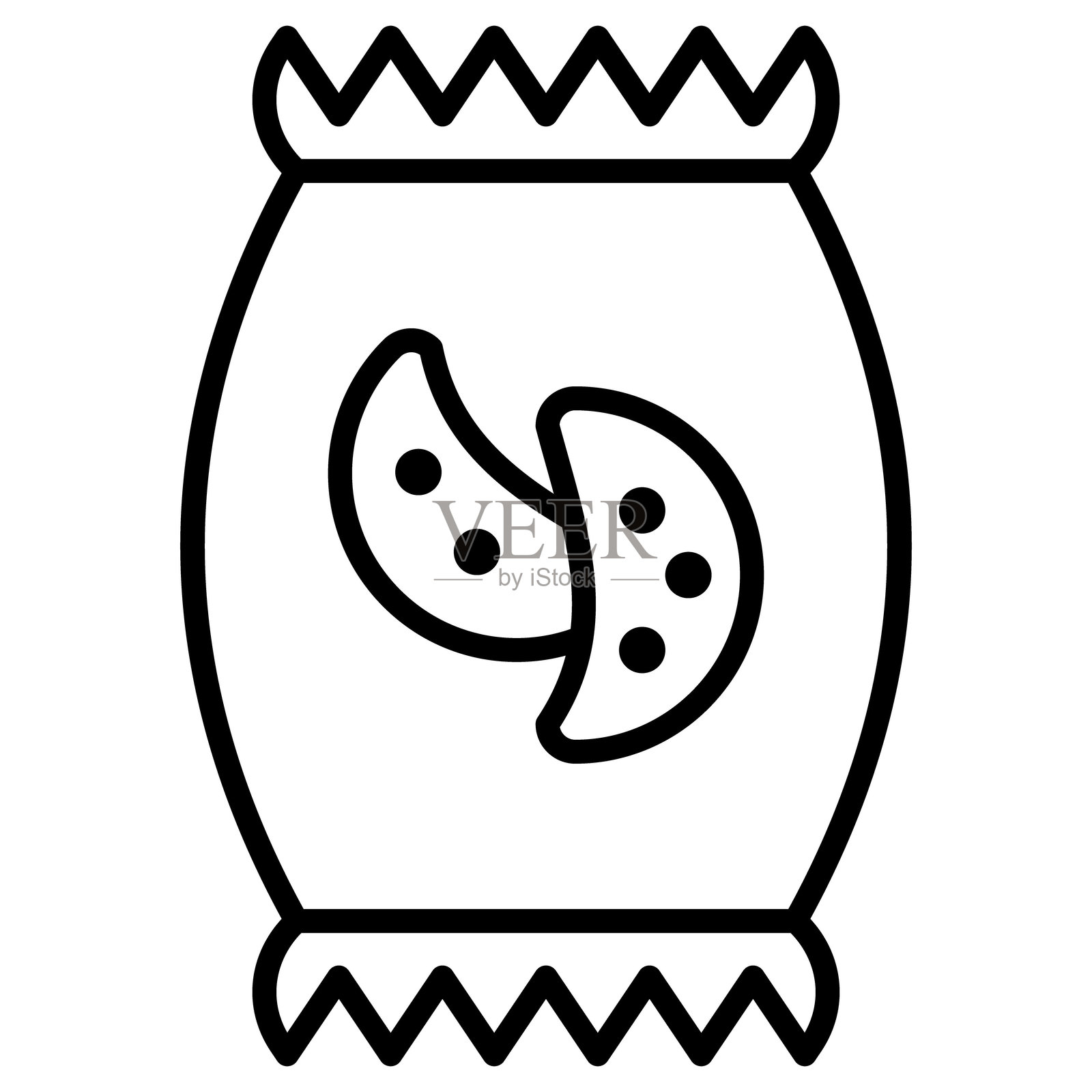 零食矢量图标插画图片素材