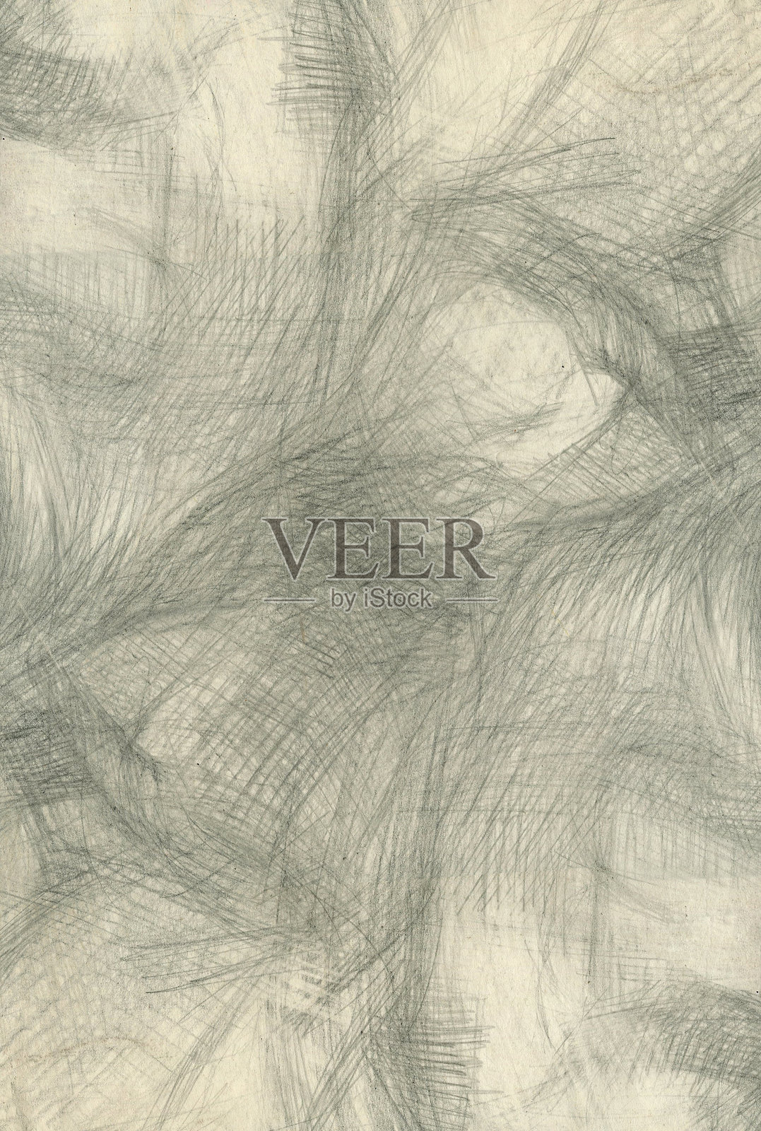 抽象景观类型，柔和的图形材料。绘制抽象插画插画图片素材