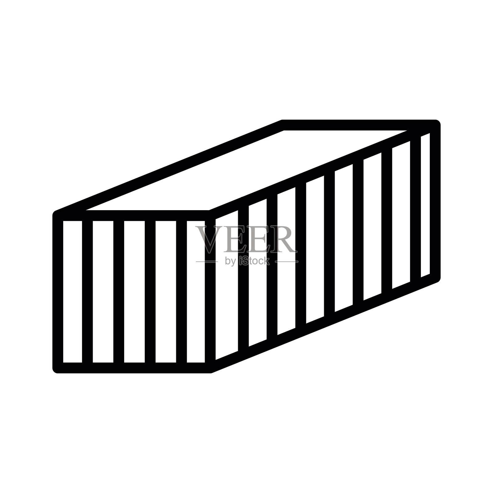 容器矢量图标插画图片素材