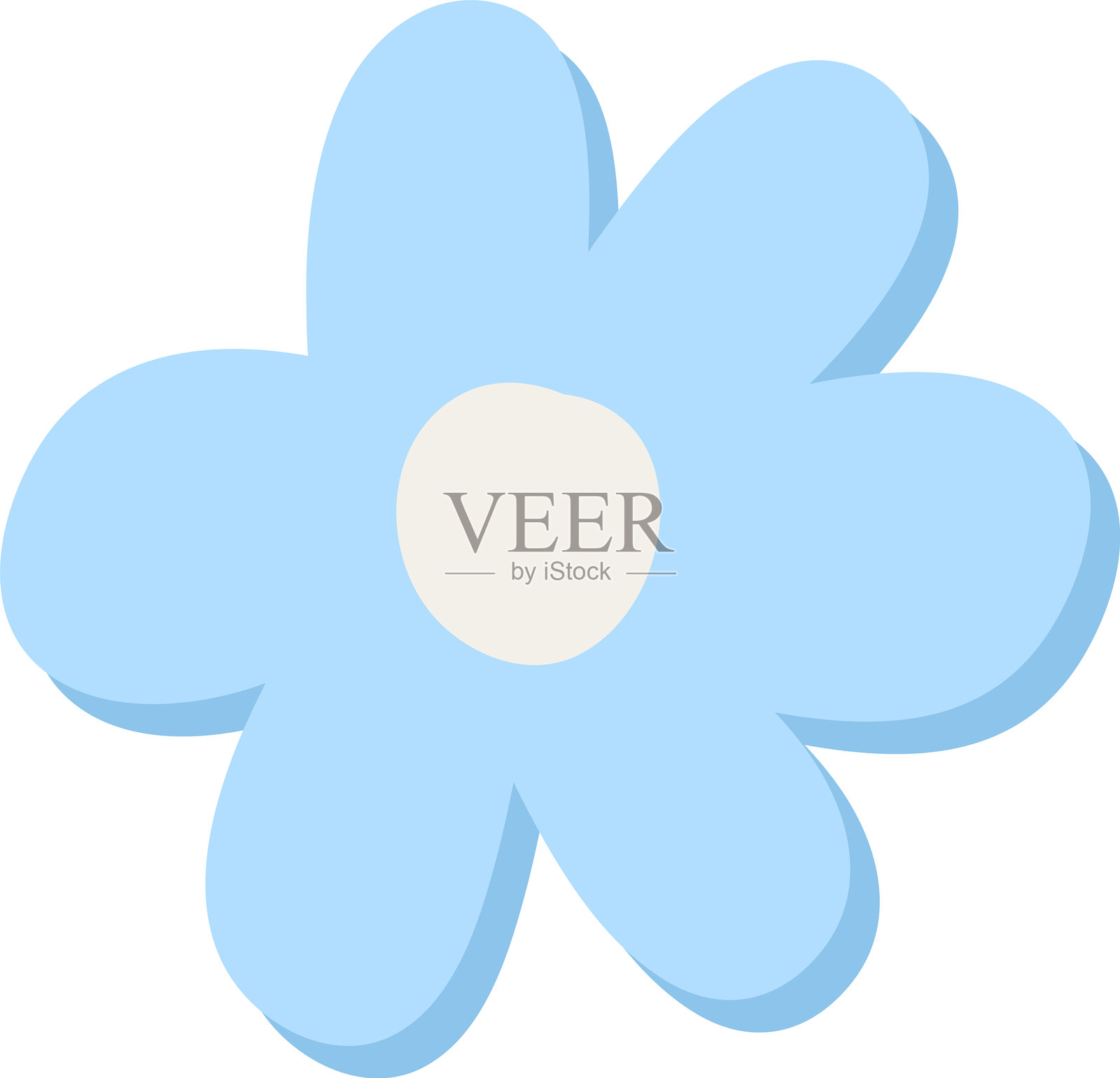 花形珠子插画图片素材