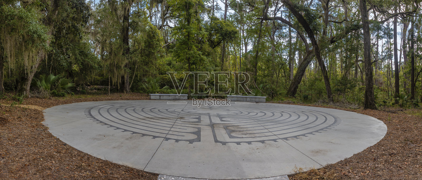 美国佐治亚州大西洋沿岸的圣西蒙斯岛照片摄影图片