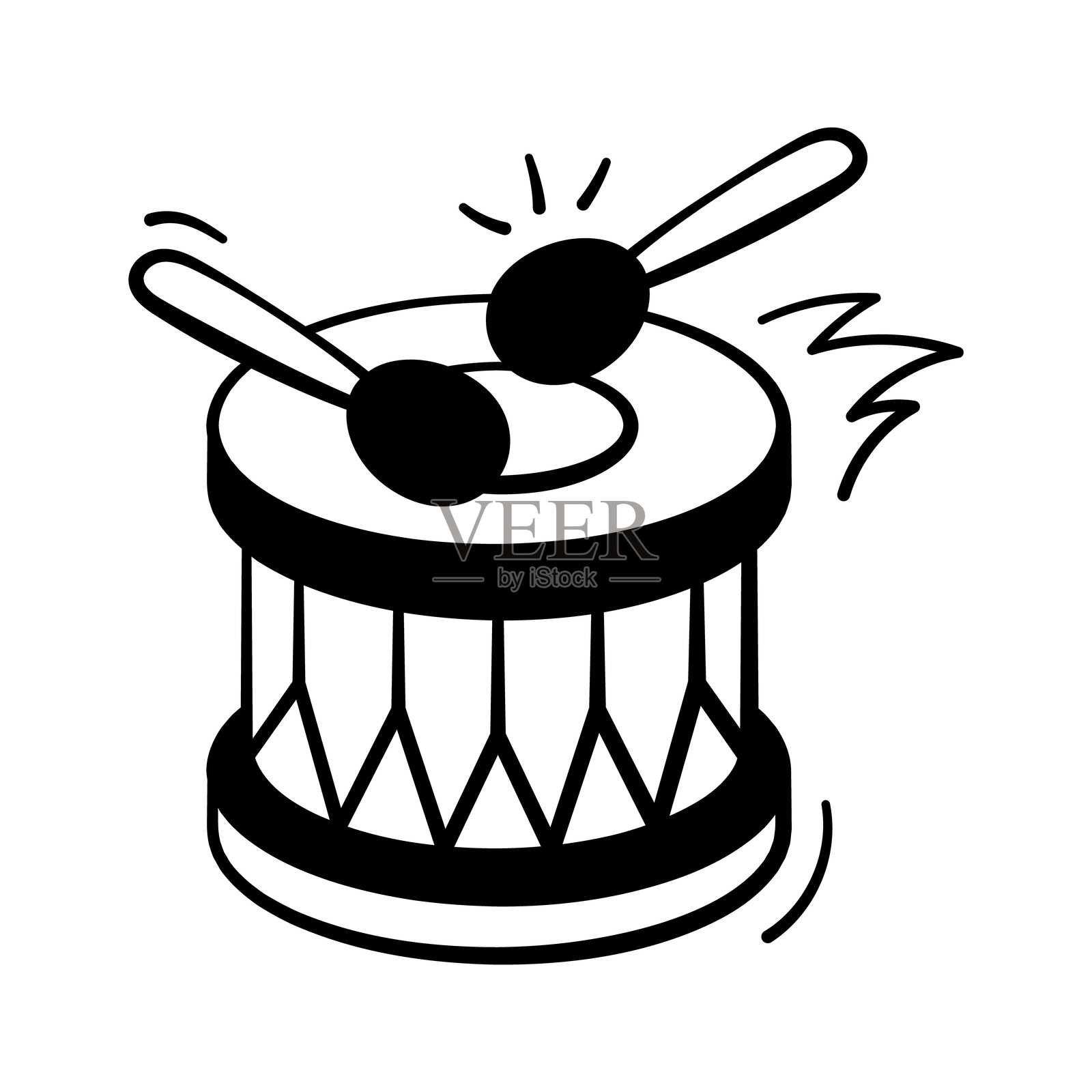 打击乐鼓插画图片素材