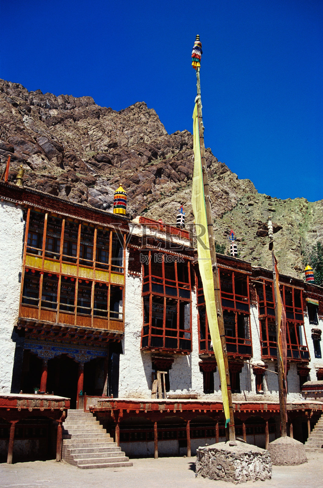 印度查谟和克什米尔邦的赫米斯寺照片摄影图片