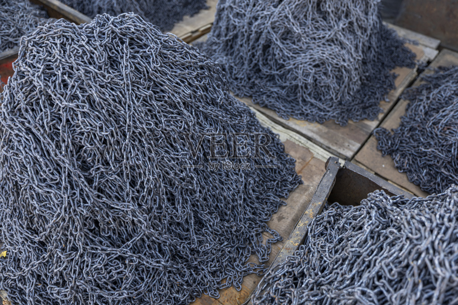 生锈的沉重链条纹理特写背景照片摄影图片