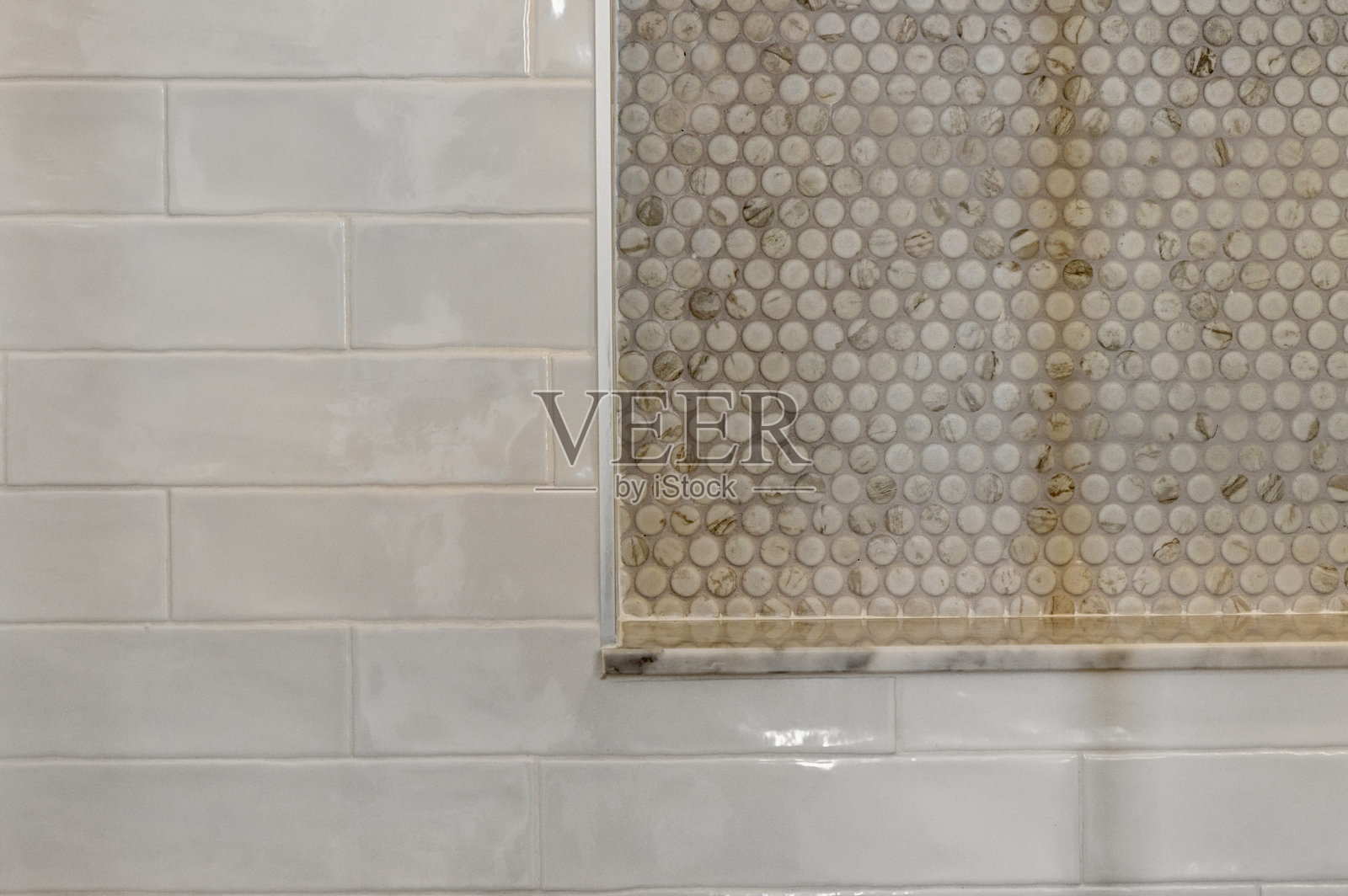 淋浴房瓷砖照片摄影图片