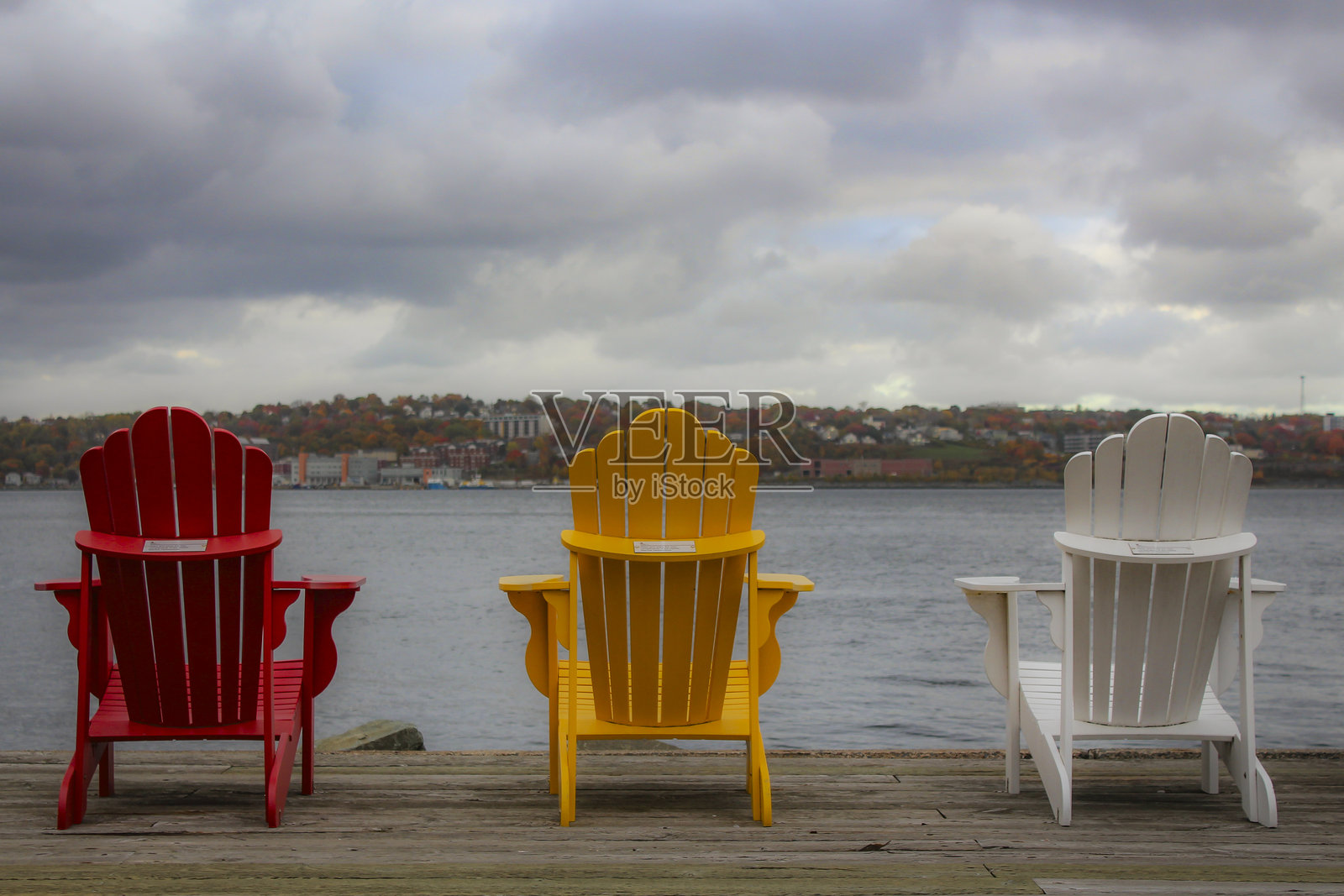 阿迪朗达克椅 - 哈利法克斯海滨照片摄影图片