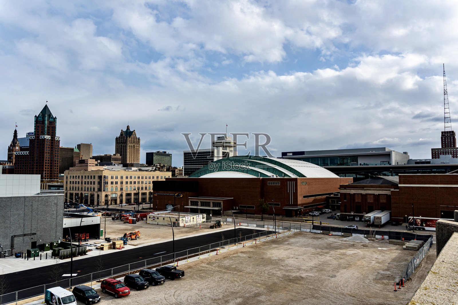 密尔沃基市中心照片摄影图片