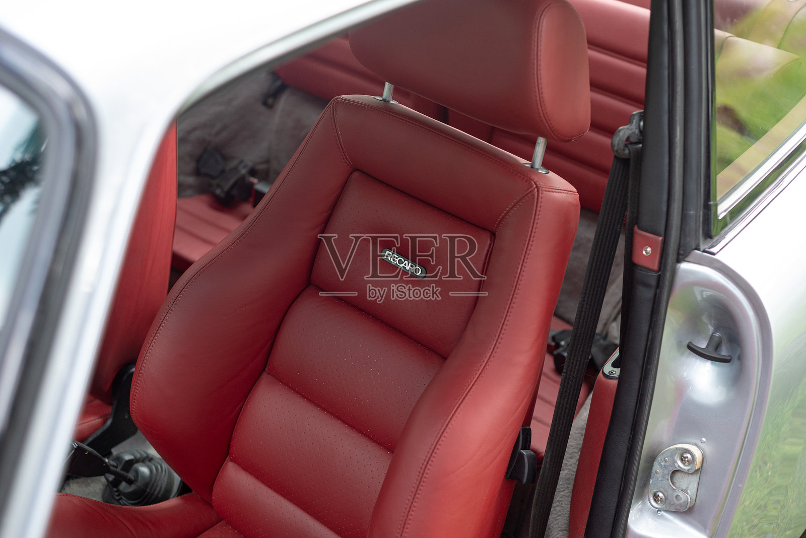 经典保时捷911SC的定制内饰照片摄影图片