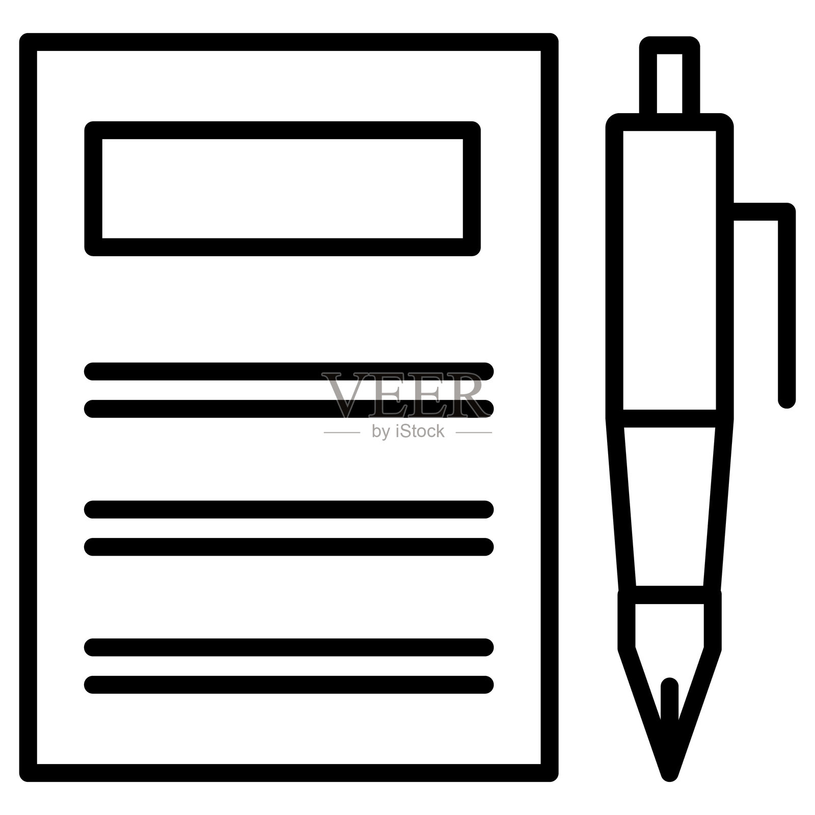 笔记本矢量图标插画图片素材