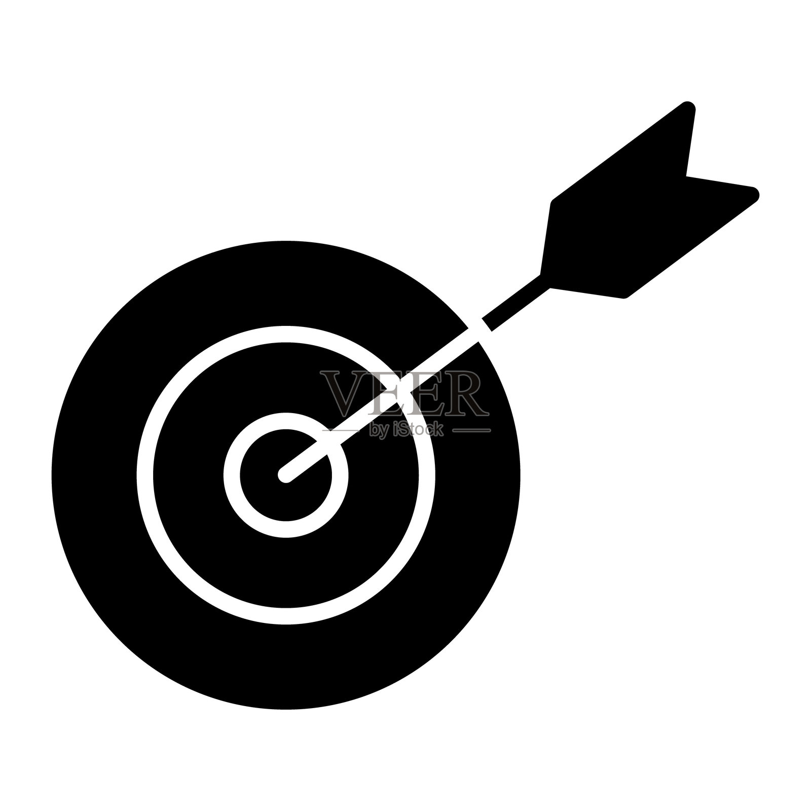 目标向量图标插画图片素材