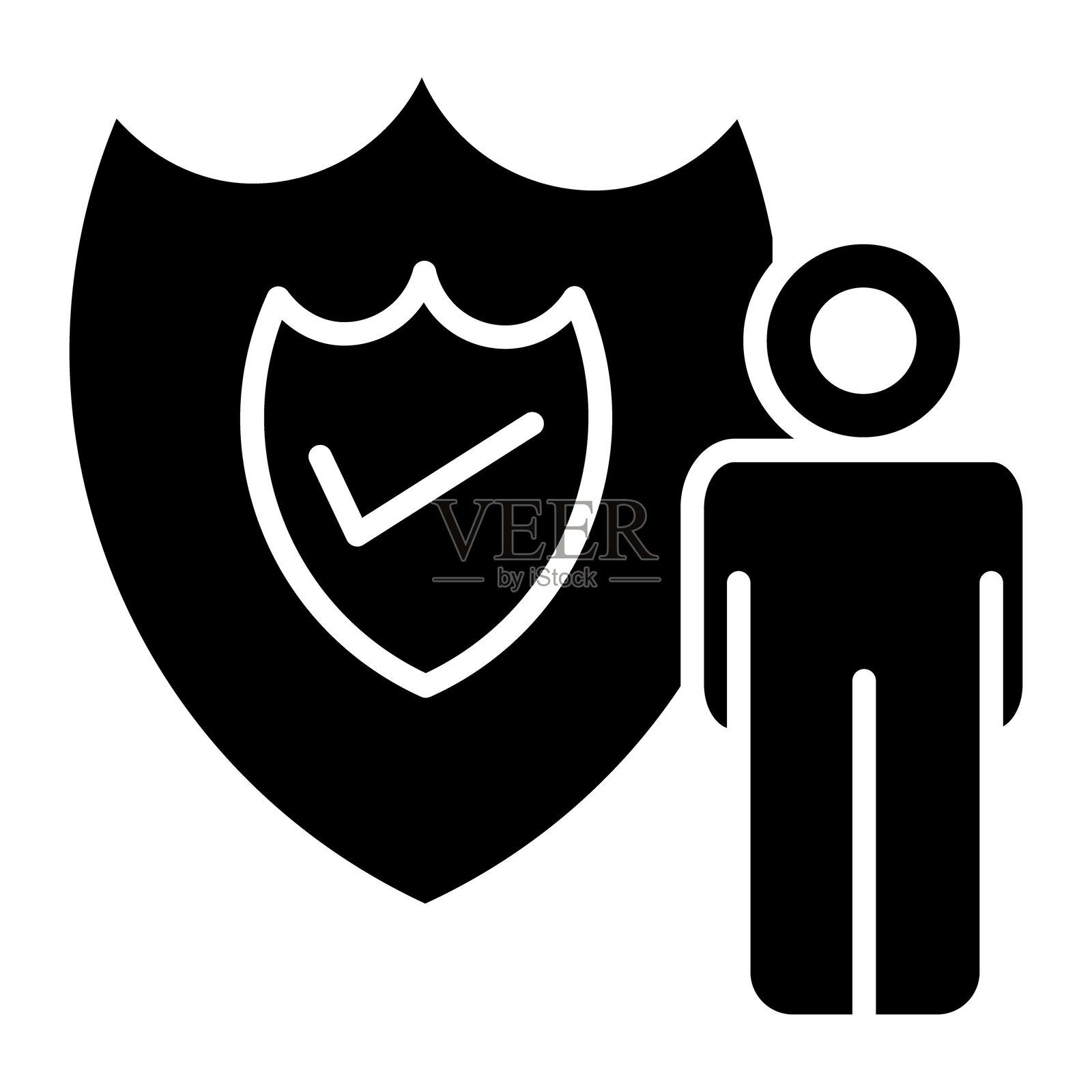 保护向量图标插画图片素材