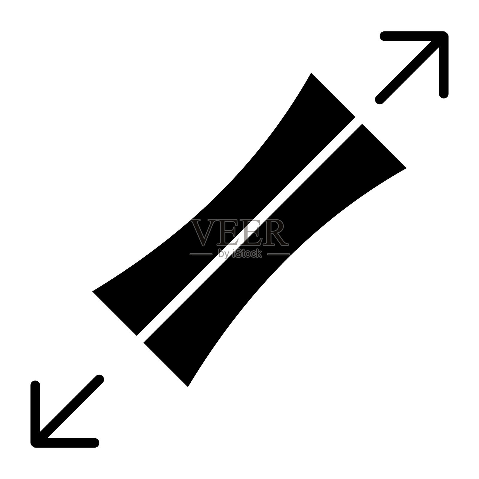 张力矢量图标插画图片素材