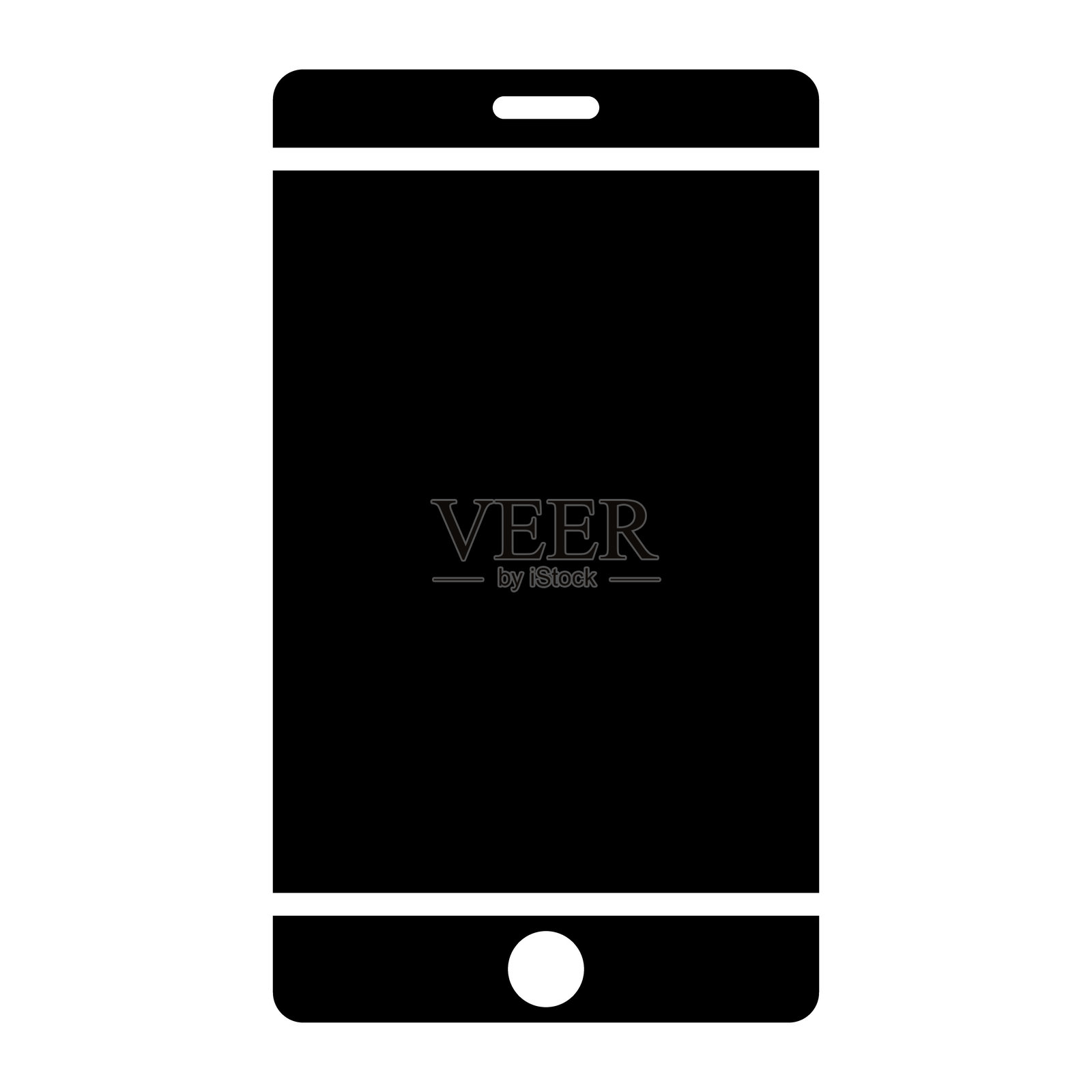 智能手机矢量图标插画图片素材