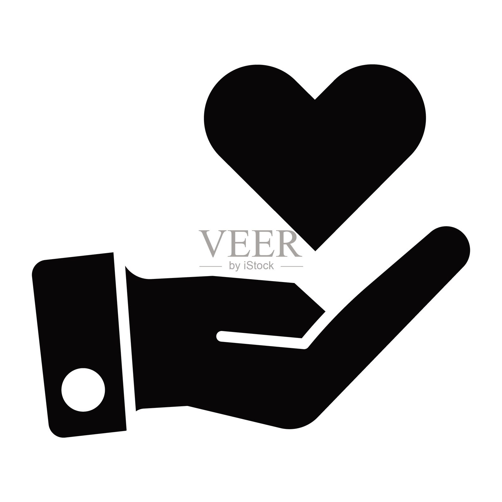 同情矢量图标插画图片素材