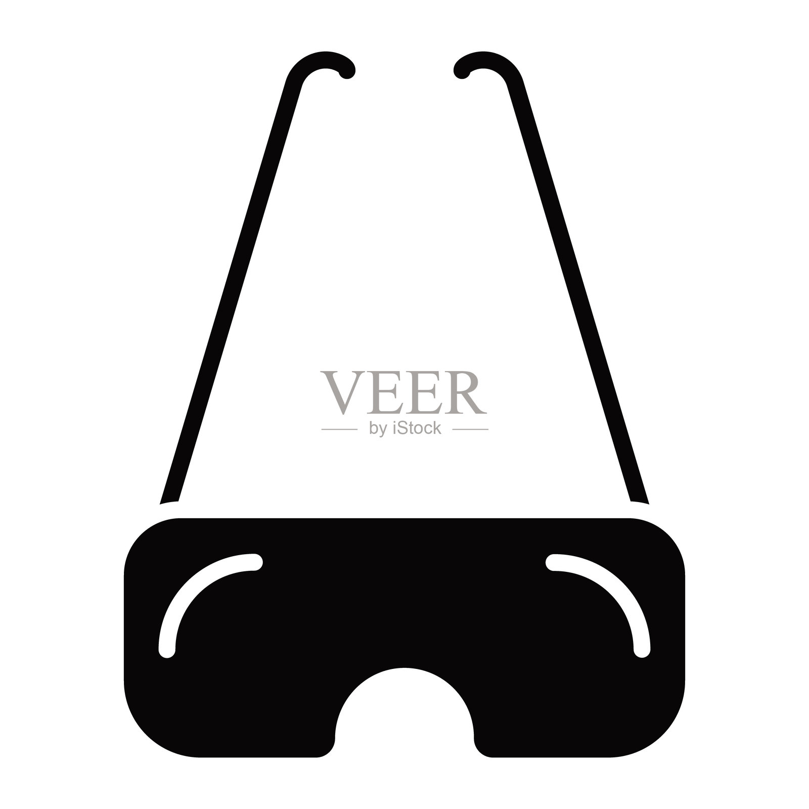 太阳镜矢量图标插画图片素材