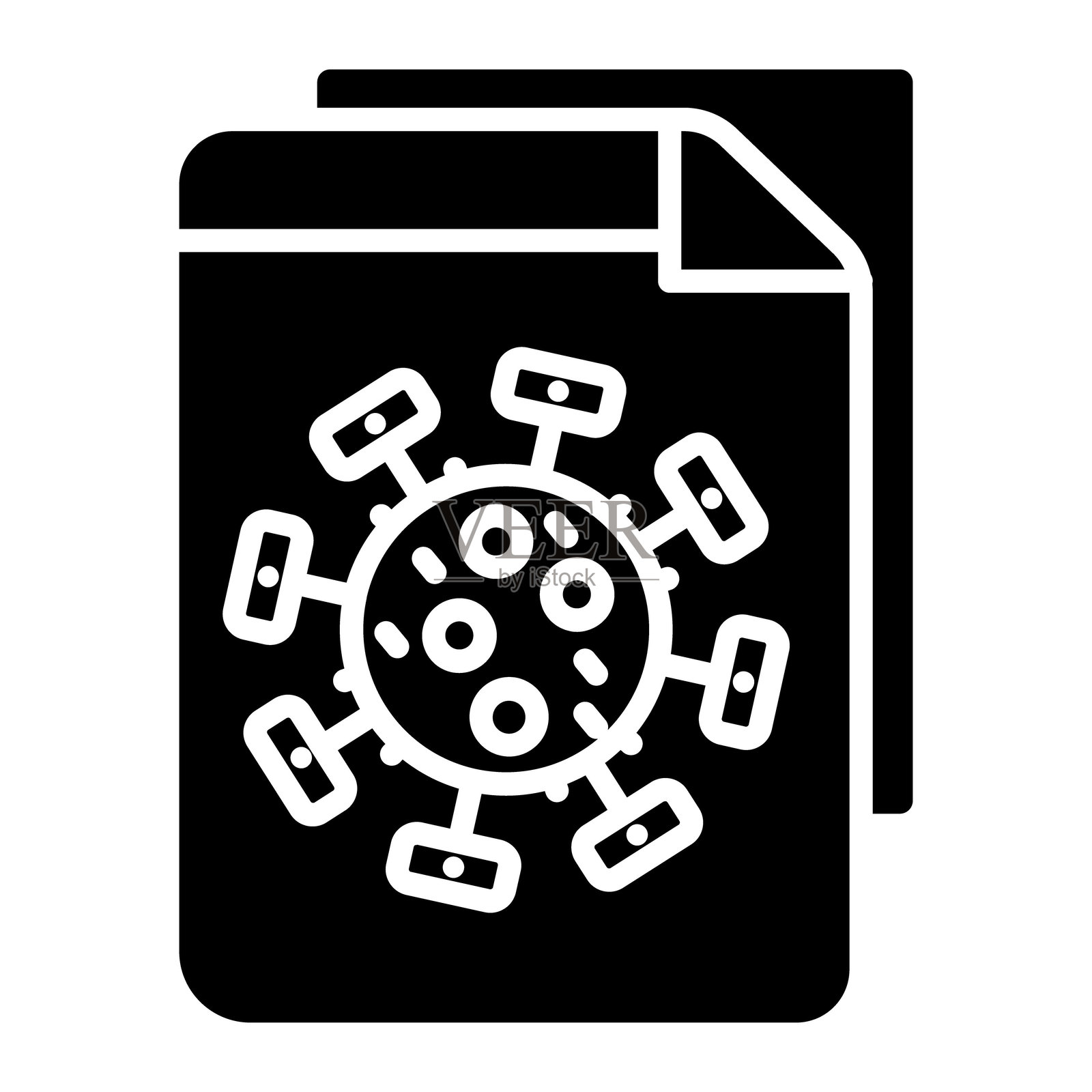 疾病监测病媒图标插画图片素材