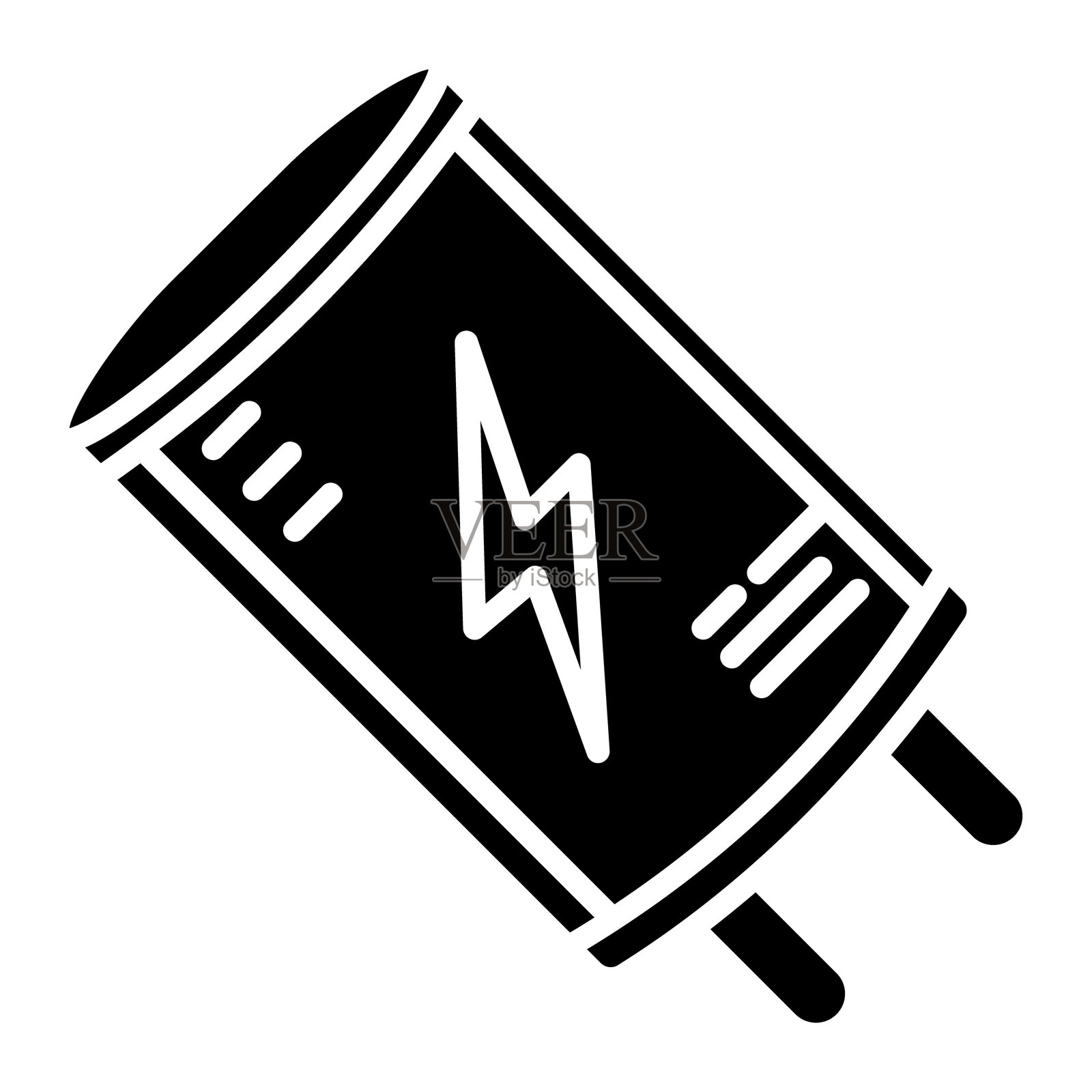 电容器矢量图标插画图片素材