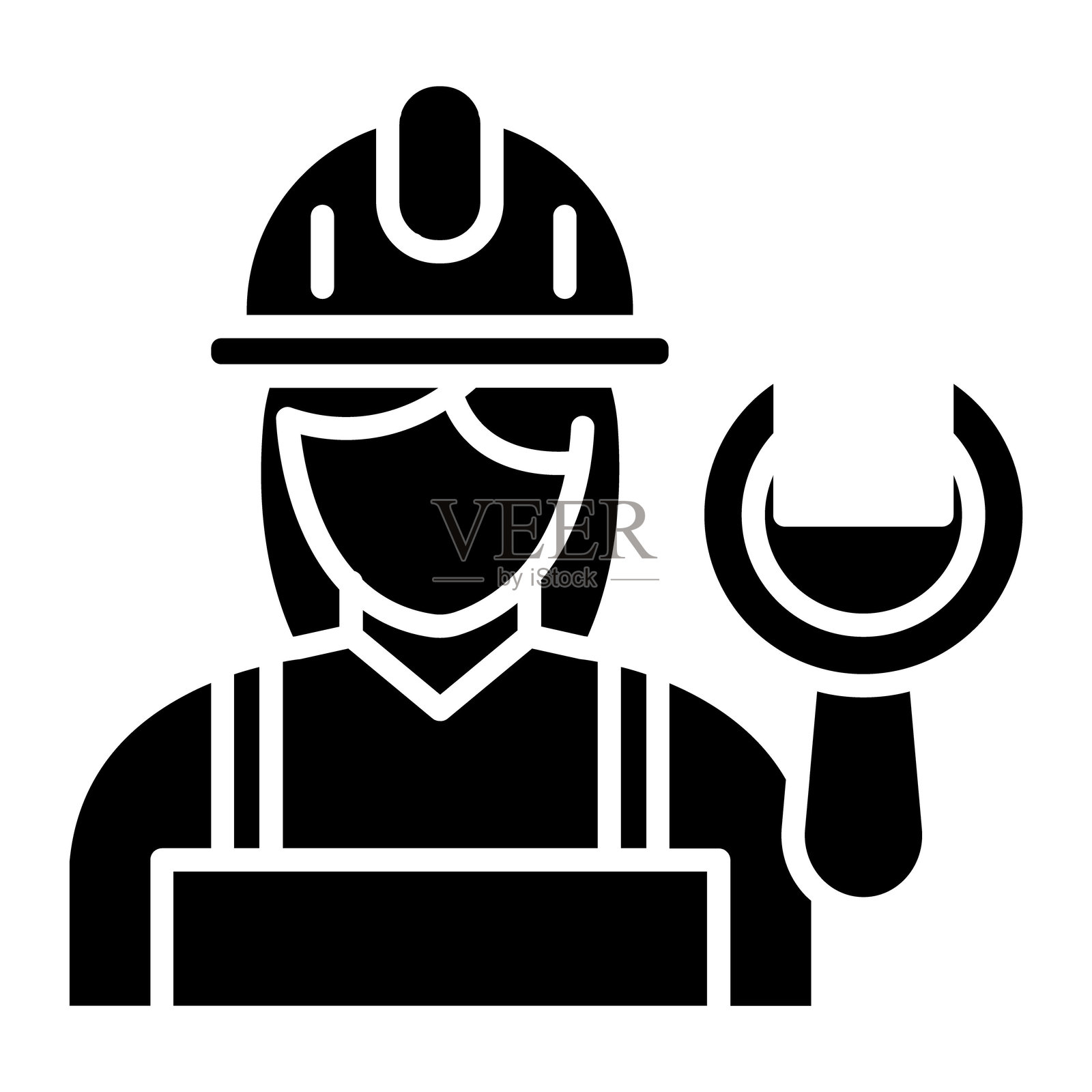 水管工矢量图标插画图片素材