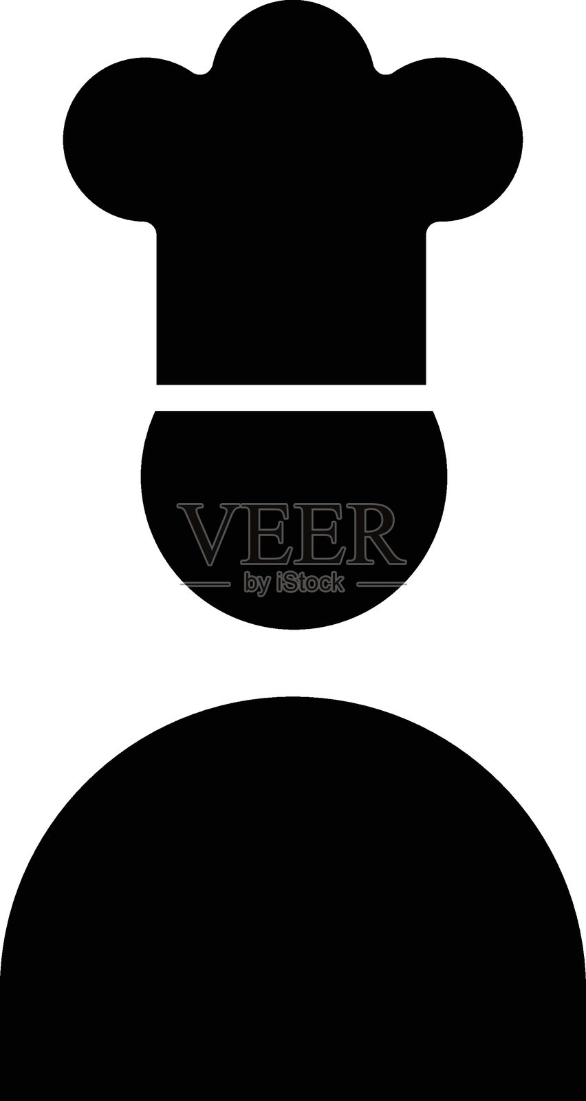 烘焙师矢量图标插画图片素材