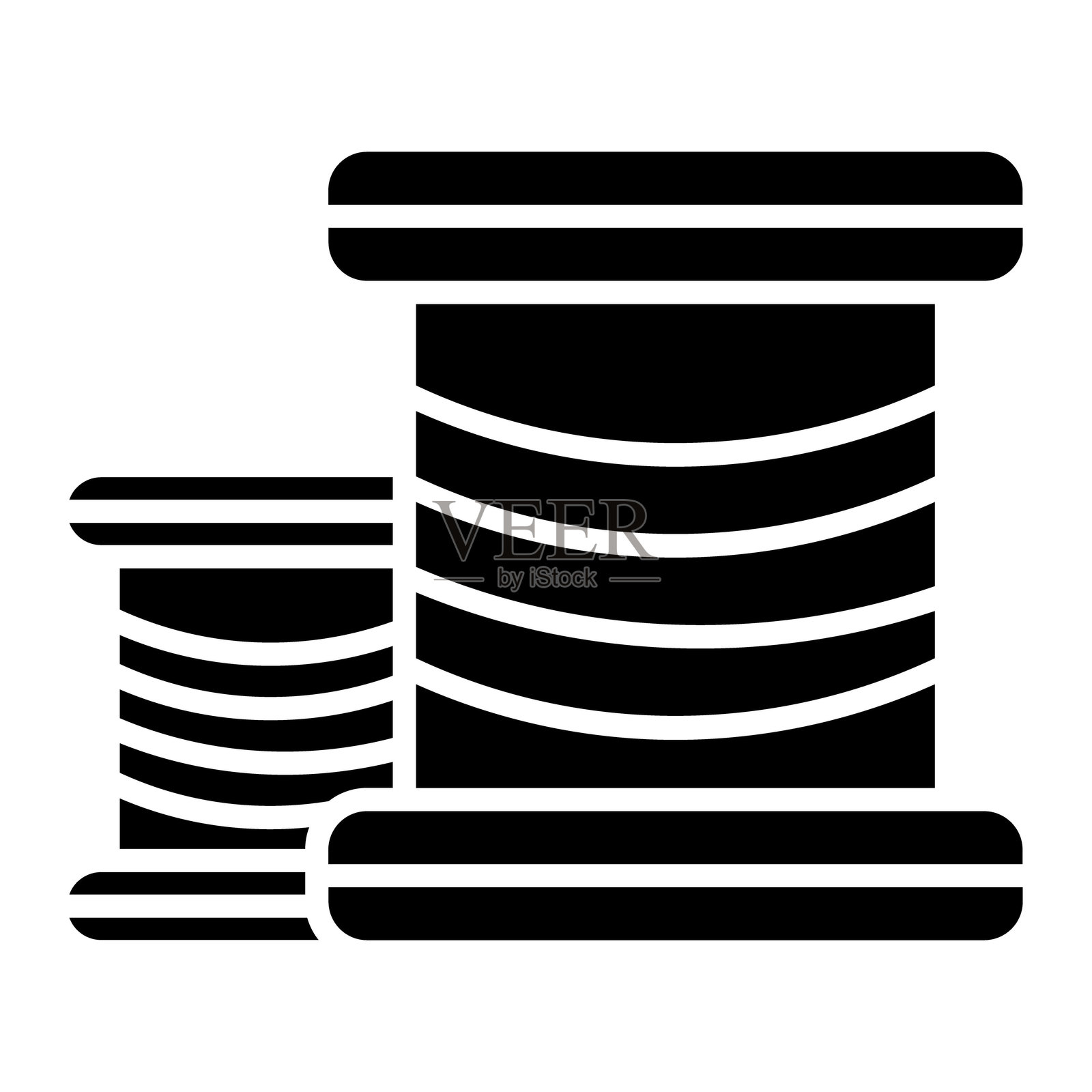 纺织品矢量图标插画图片素材