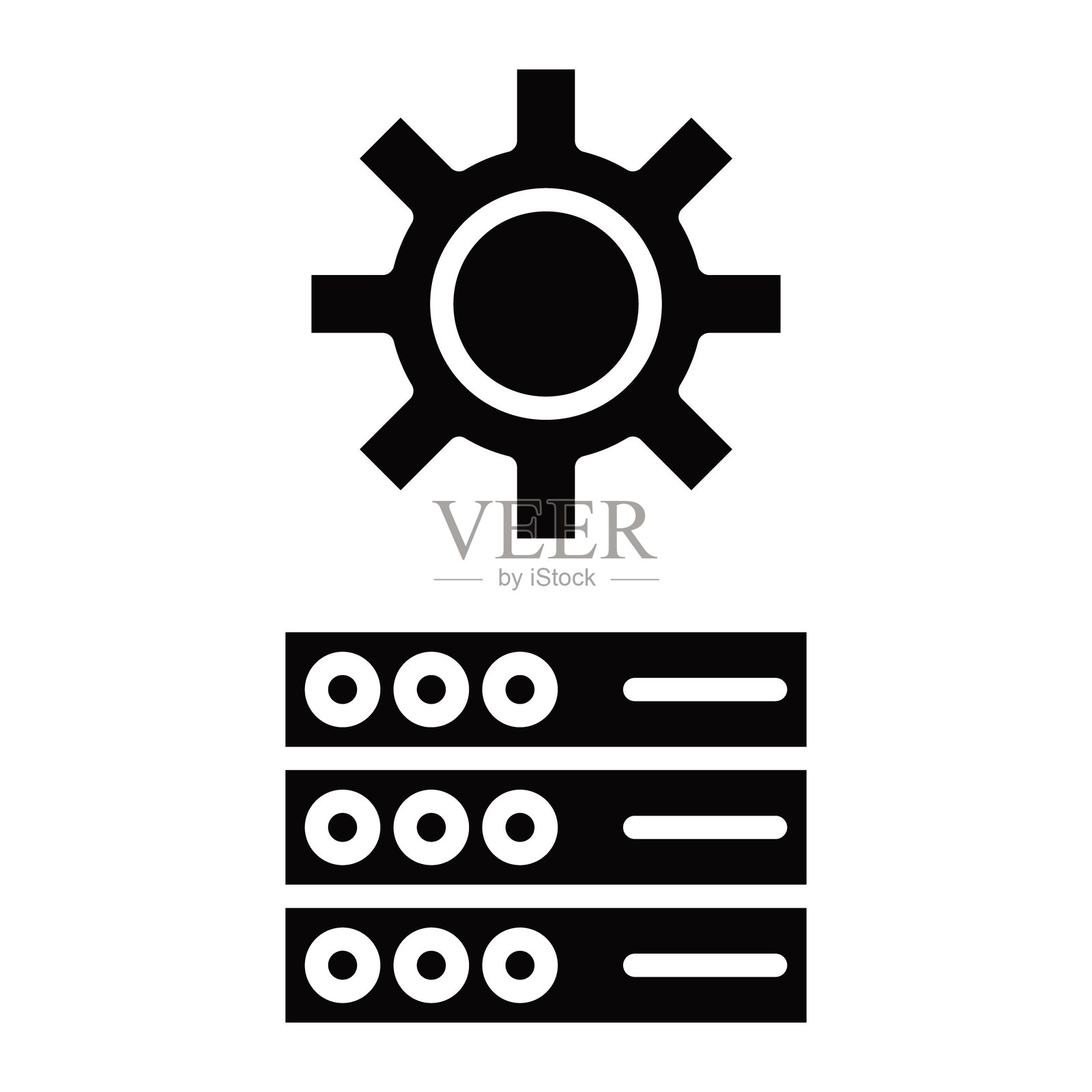 专家系统矢量图标插画图片素材