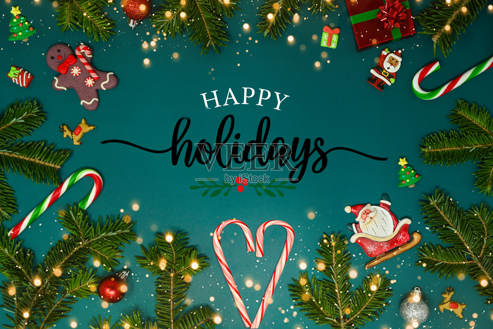 圣诞贺卡照片摄影图片