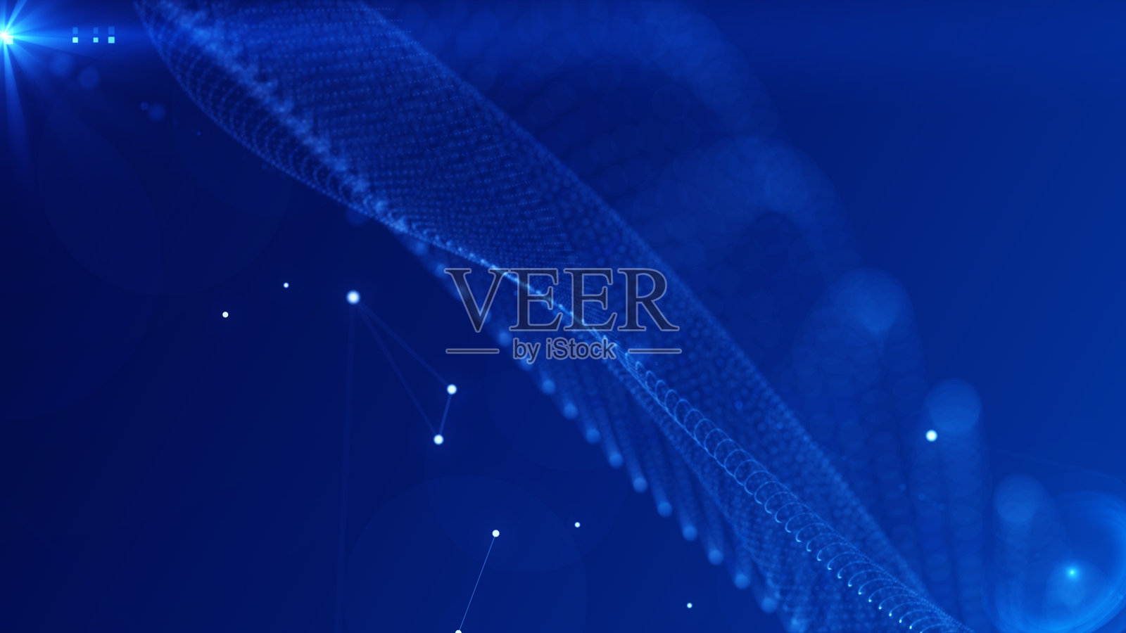 4K柔和的波浪背景-可循环照片摄影图片