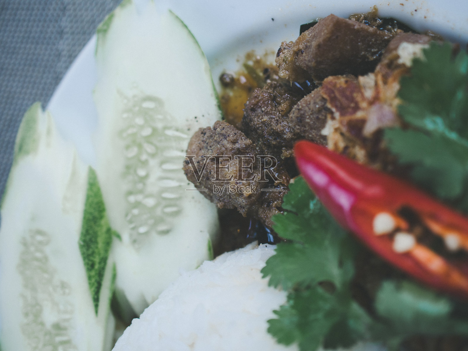 泰式早餐照片摄影图片