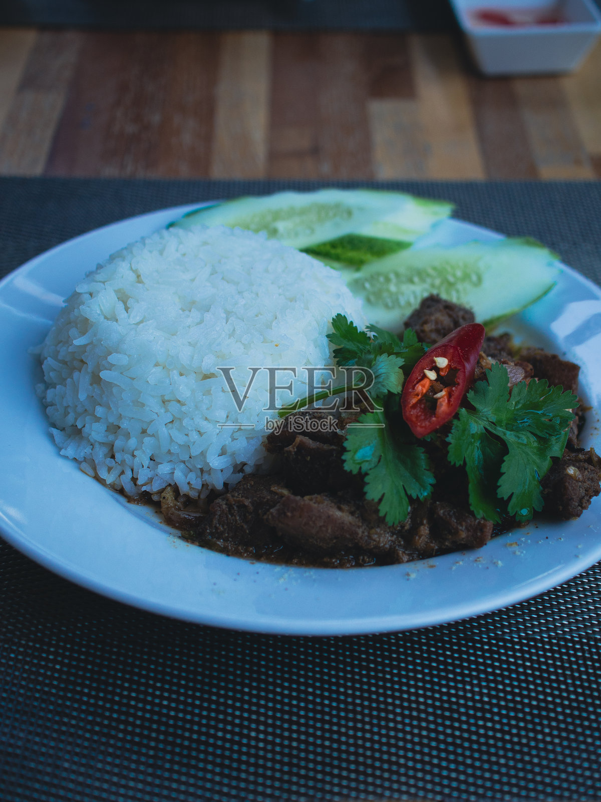 泰式早餐照片摄影图片